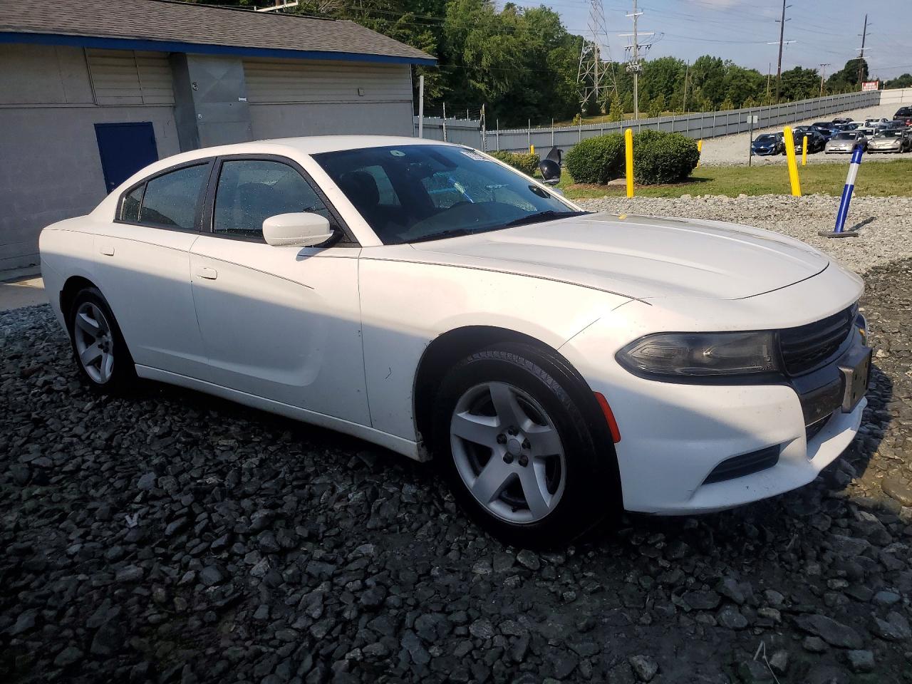 2015 Dodge Charger Police White vin: 2C3CDXAT5FH902042