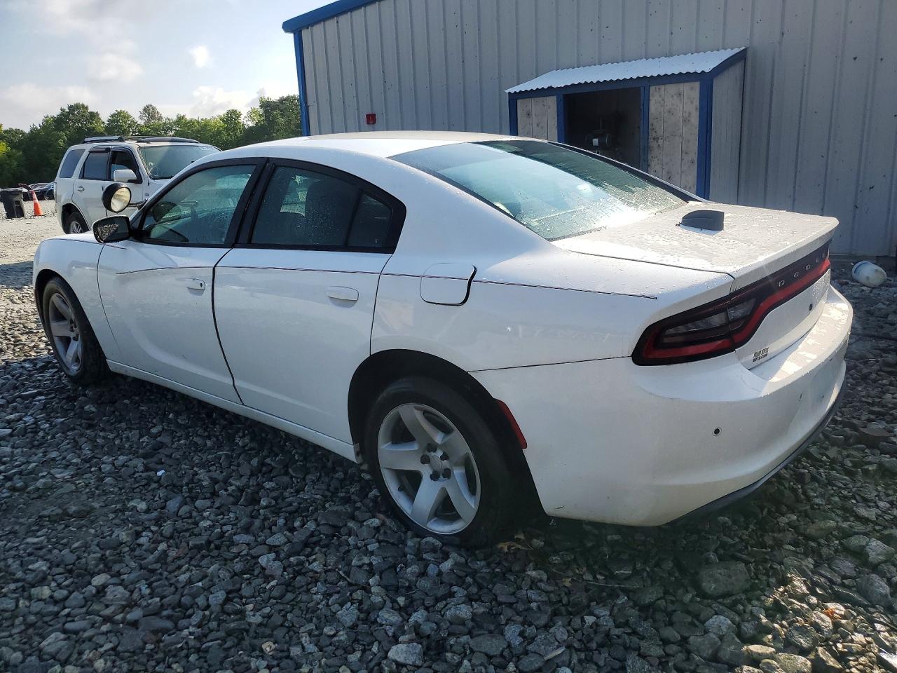 2015 Dodge Charger Police White vin: 2C3CDXAT5FH902042