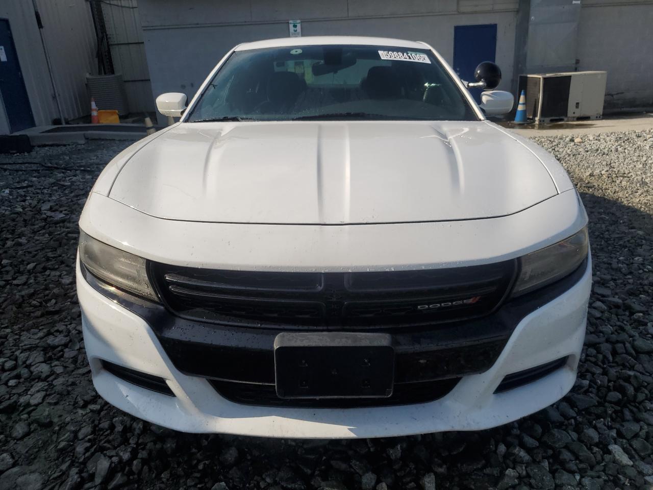 2015 Dodge Charger Police White vin: 2C3CDXAT5FH902042 Damage: Front Bumper, Multiple Scratches Heavy, 3