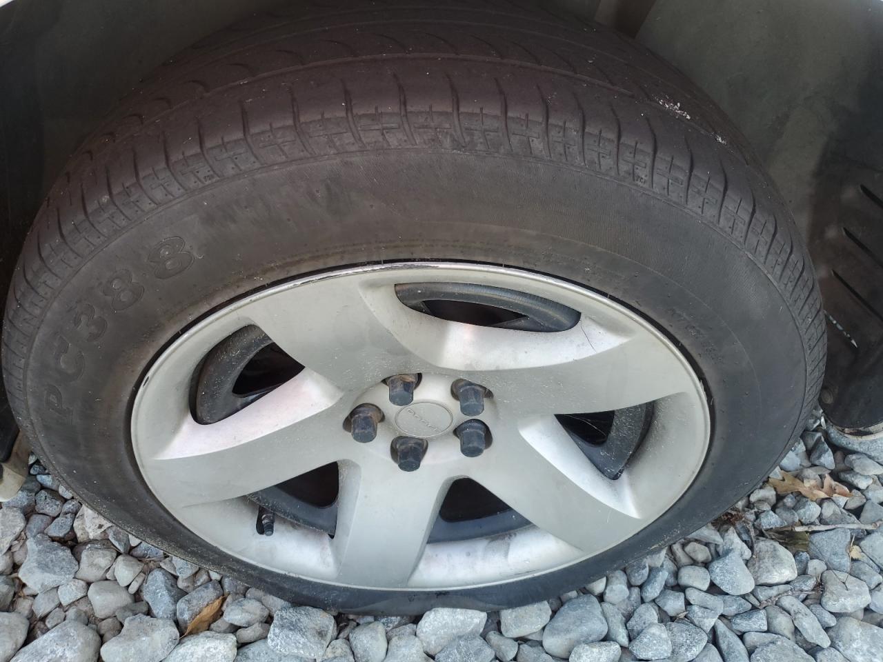 2015 Dodge Charger Police White vin: 2C3CDXAT5FH902042 Damage: Left Rear Wheel Cover, Curb Rash, > 12 Inches