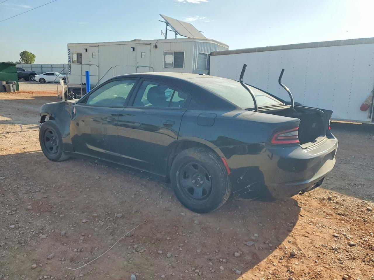 2019 Dodge Charger Police Black vin: 2C3CDXAT5KH592467