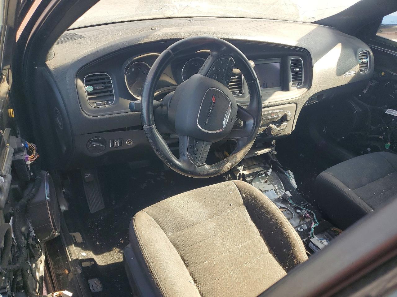 2019 Dodge Charger Police Black vin: 2C3CDXAT5KH592467