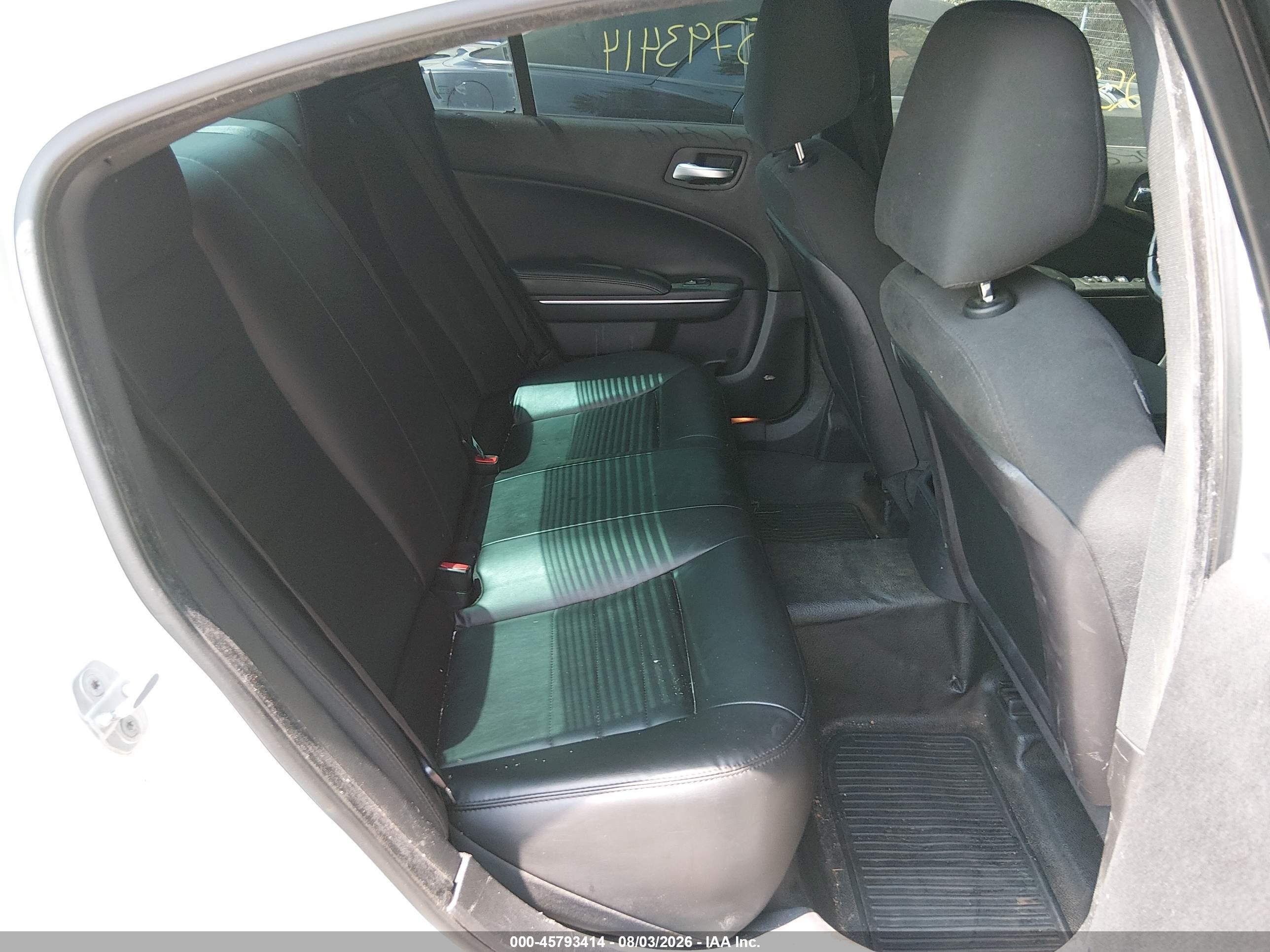 2012 Dodge Charger Police Белый vin: 2C3CDXAT6CH145244
