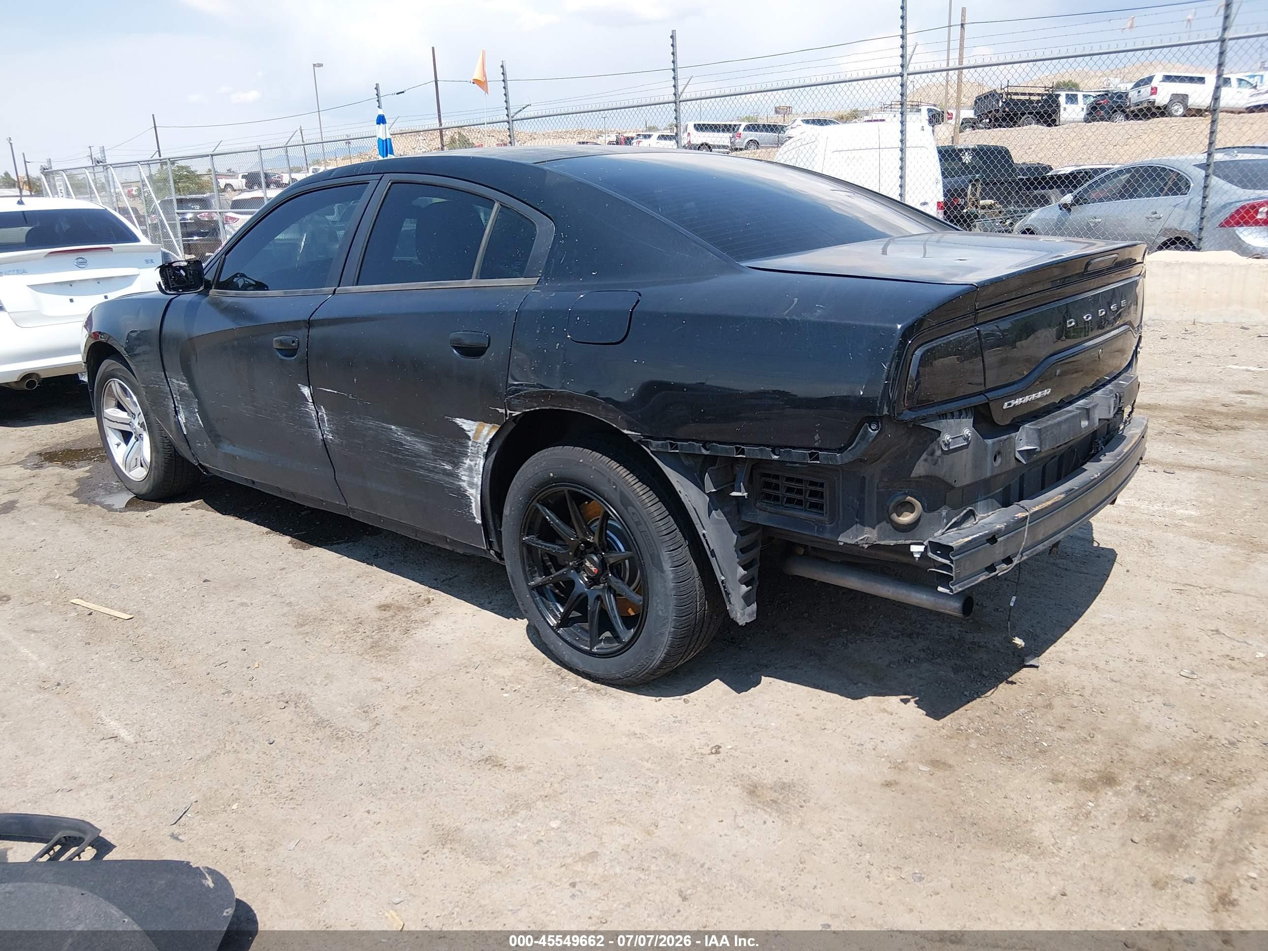 2013 Dodge Charger Police Черный vin: 2C3CDXAT6DH693083