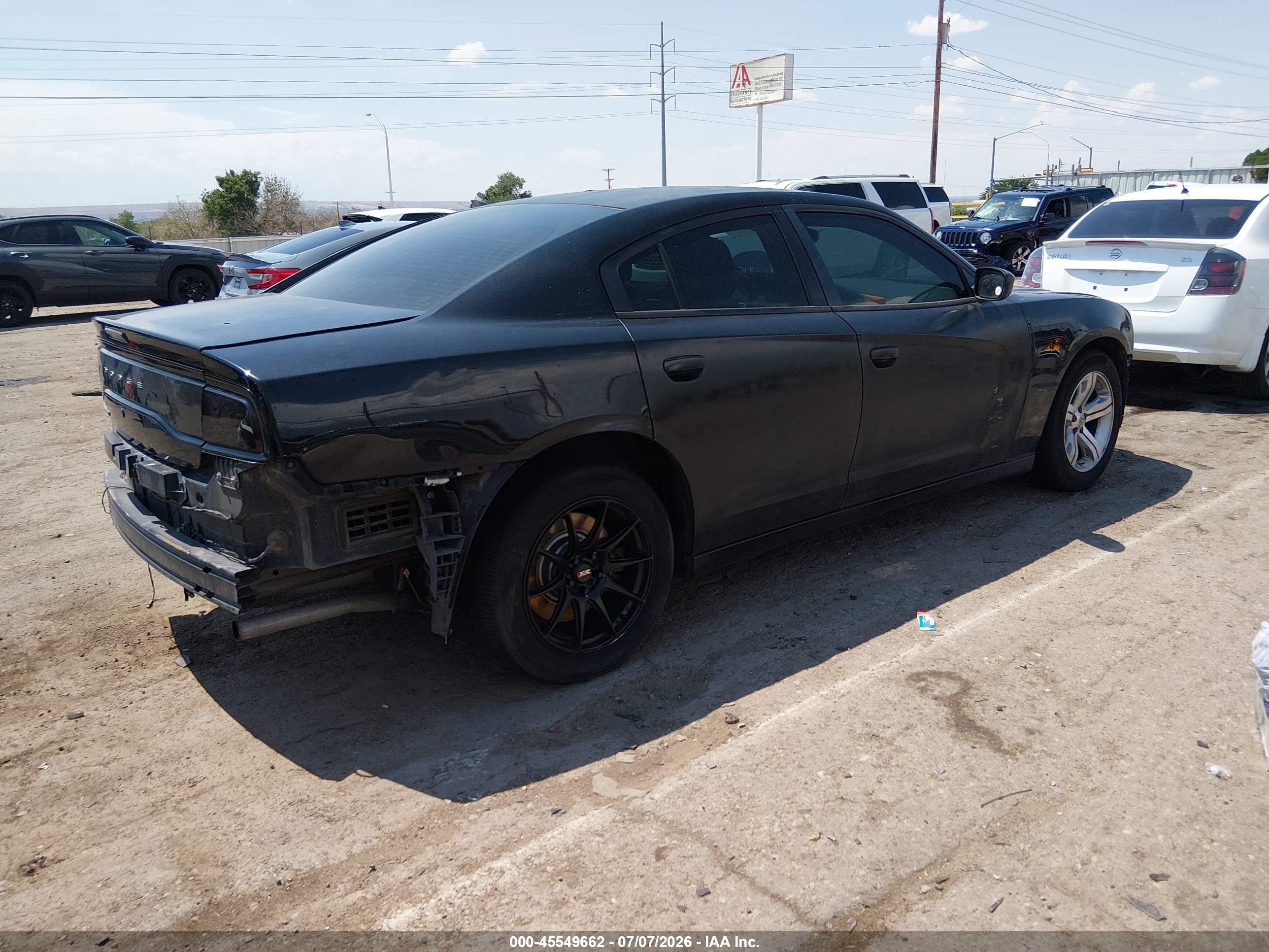 2013 Dodge Charger Police Черный vin: 2C3CDXAT6DH693083