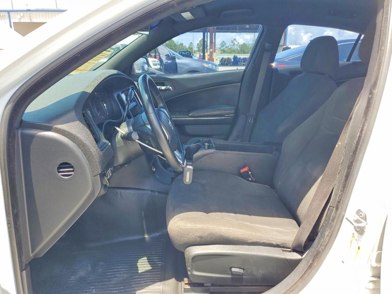 2014 Dodge Charger Police White vin: 2C3CDXAT6EH191191