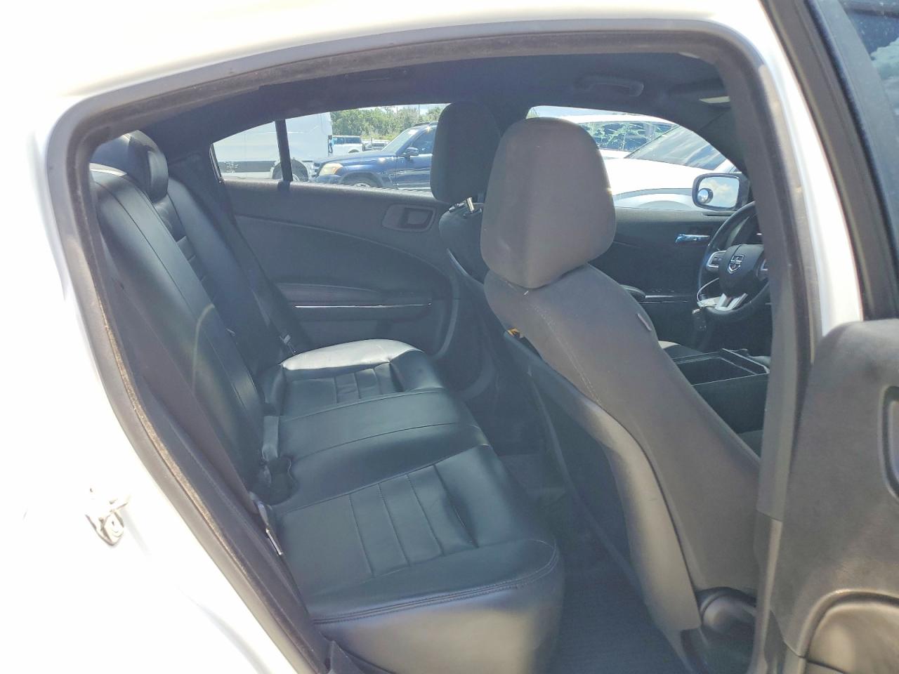 2014 Dodge Charger Police White vin: 2C3CDXAT6EH191191