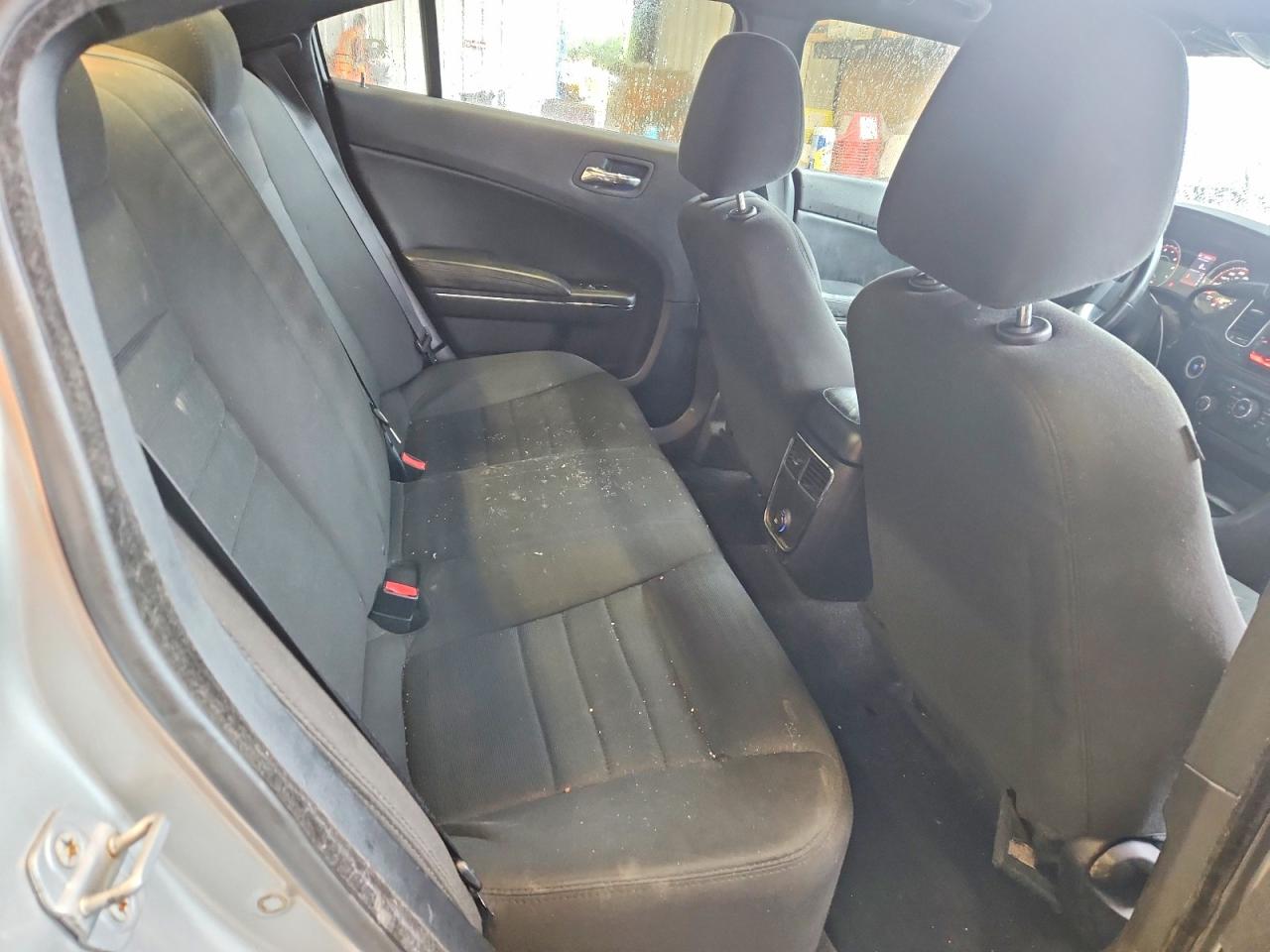 2014 Dodge Charger Police Silver vin: 2C3CDXAT6EH220625
