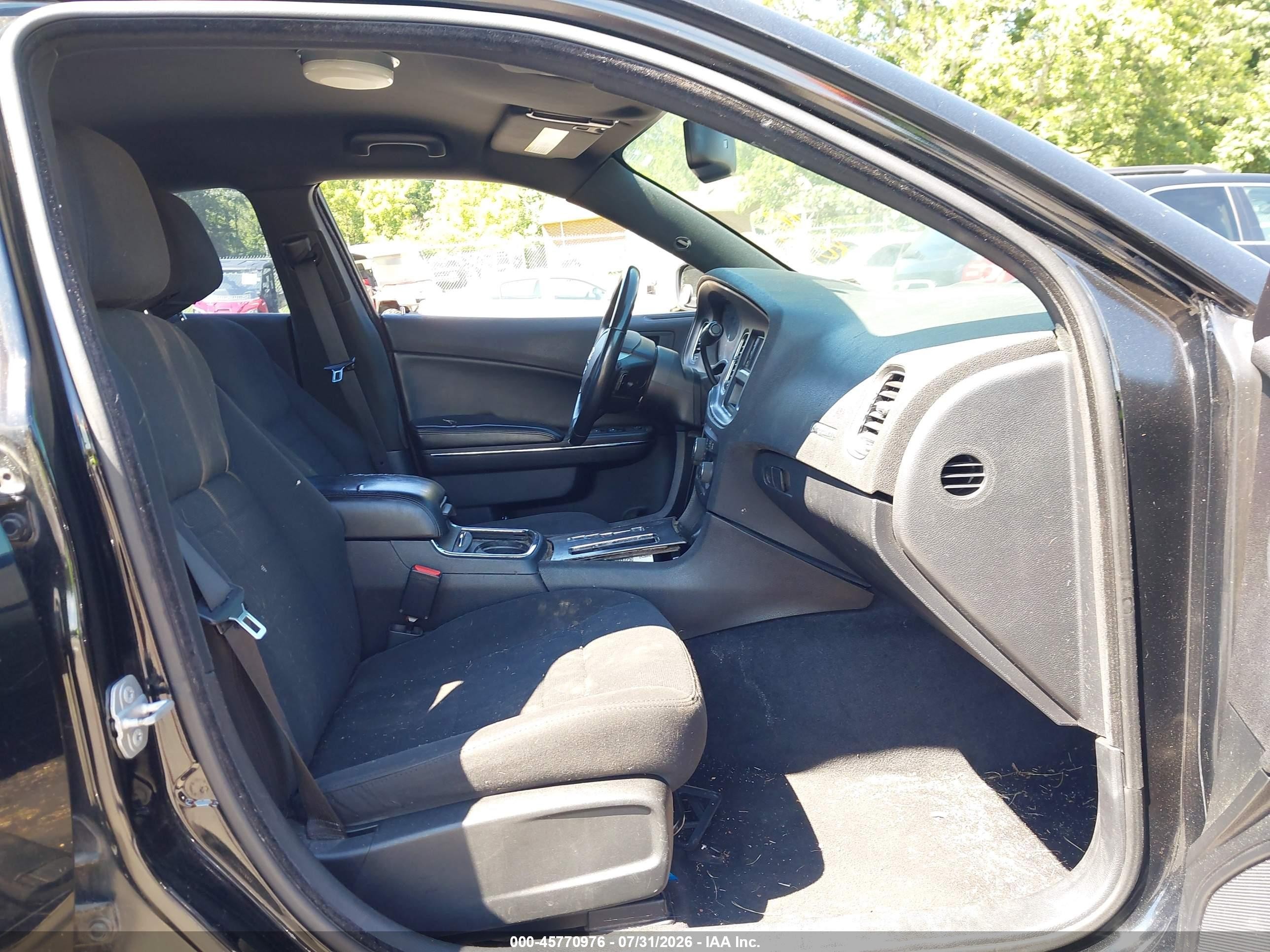 2014 Dodge Charger Police Черный vin: 2C3CDXAT6EH362506