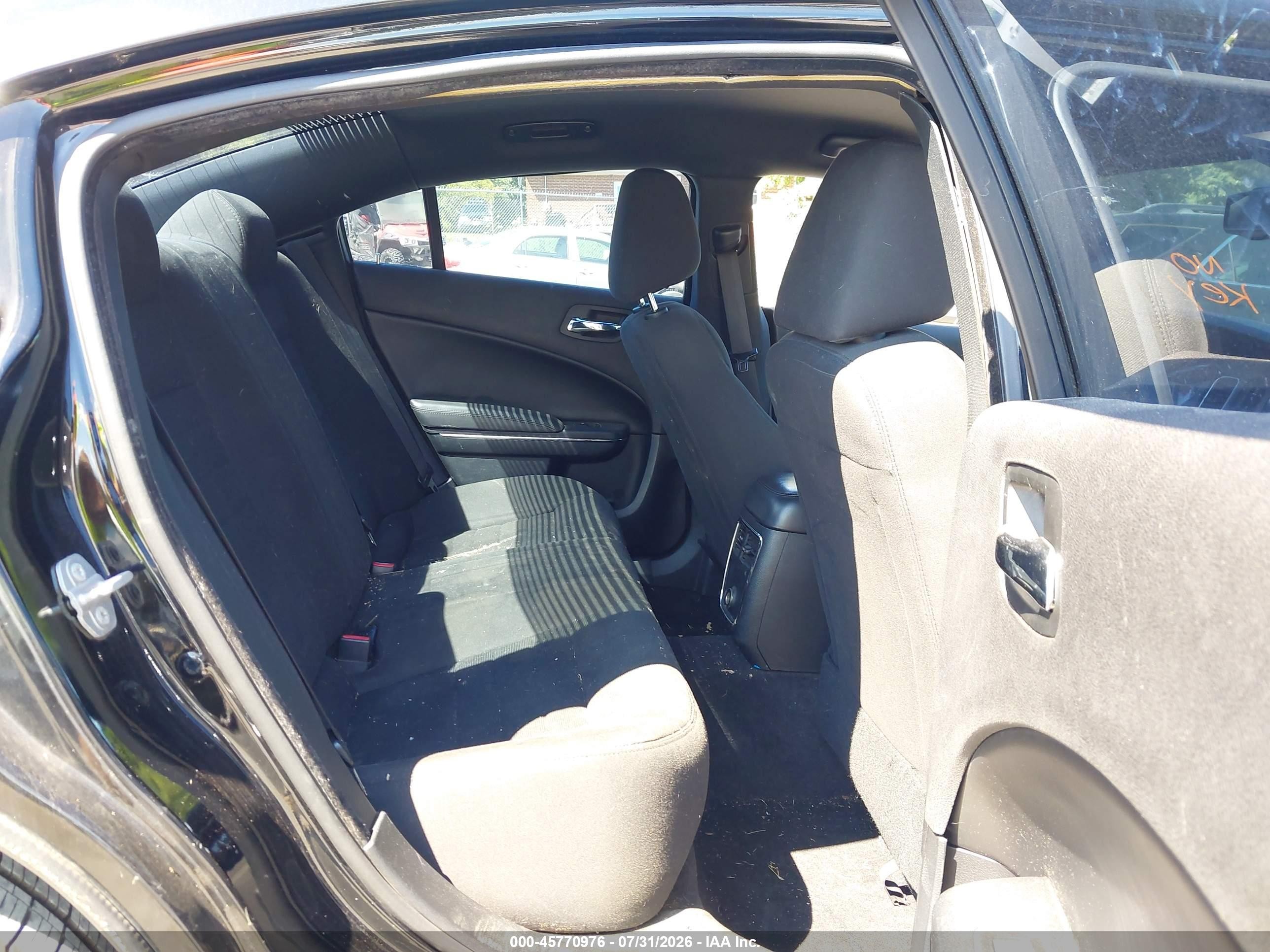 2014 Dodge Charger Police Черный vin: 2C3CDXAT6EH362506