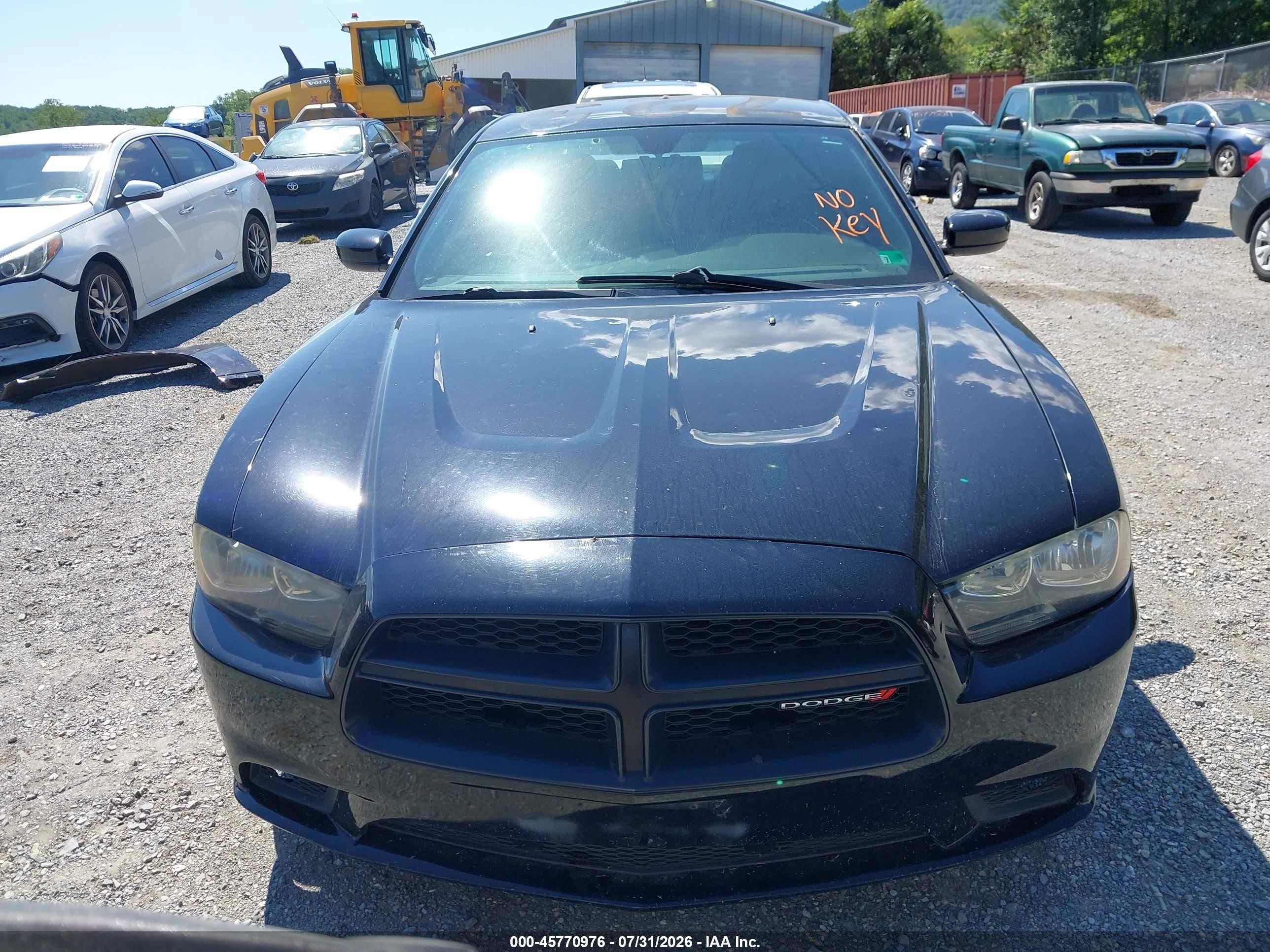 2014 Dodge Charger Police Черный vin: 2C3CDXAT6EH362506