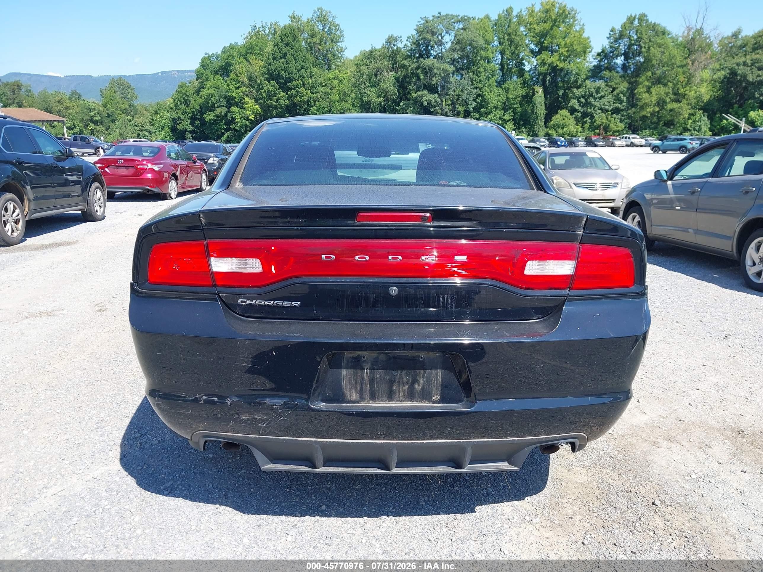 2014 Dodge Charger Police Черный vin: 2C3CDXAT6EH362506