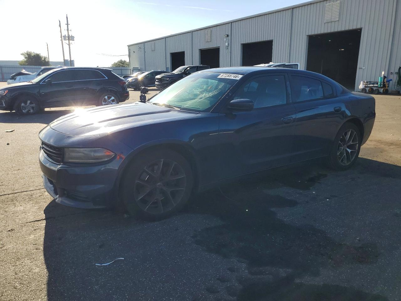 2015 Dodge Charger Police Blue vin: 2C3CDXAT6FH817596