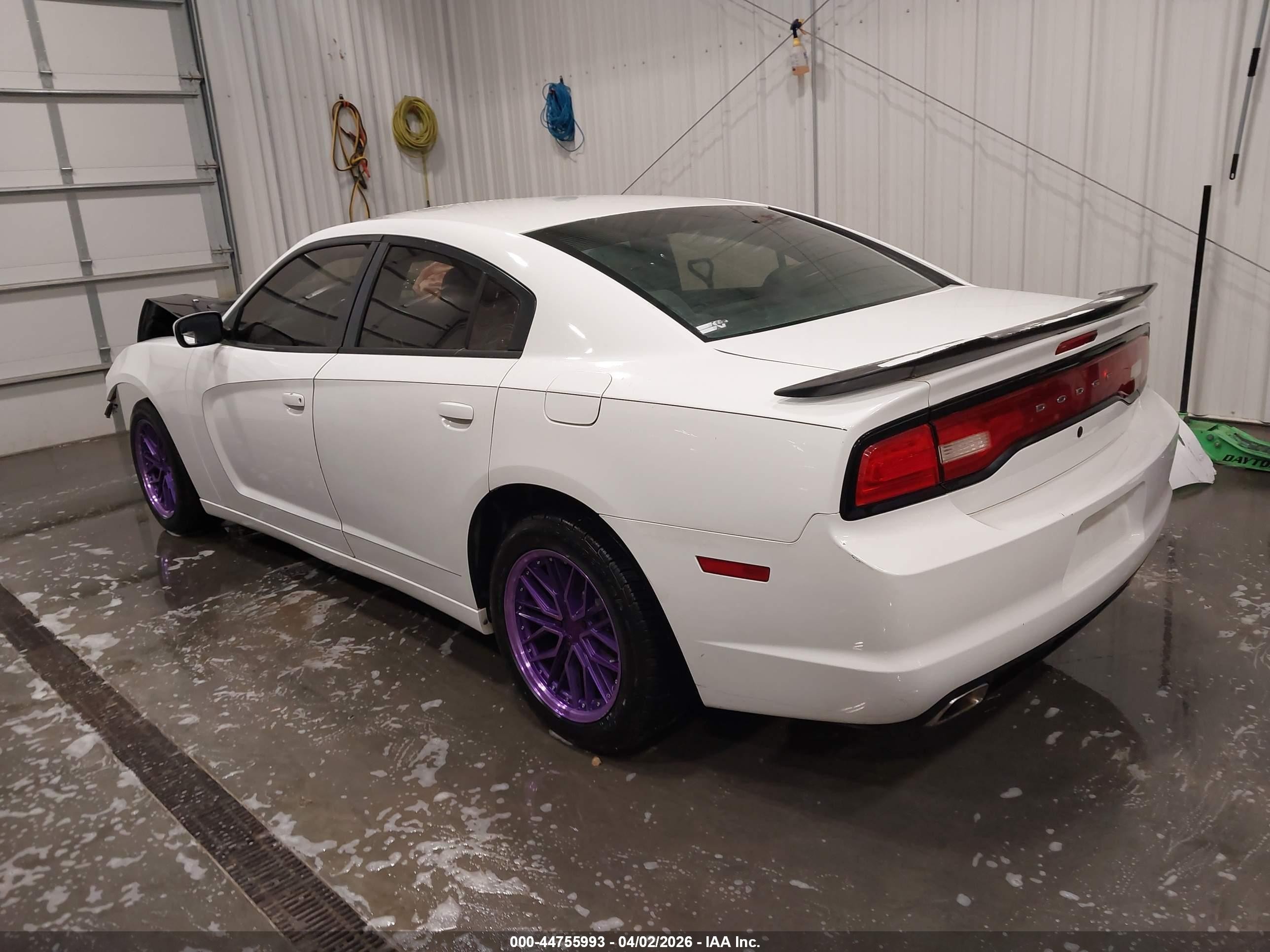 2012 Dodge Charger Police White vin: 2C3CDXAT7CH241688