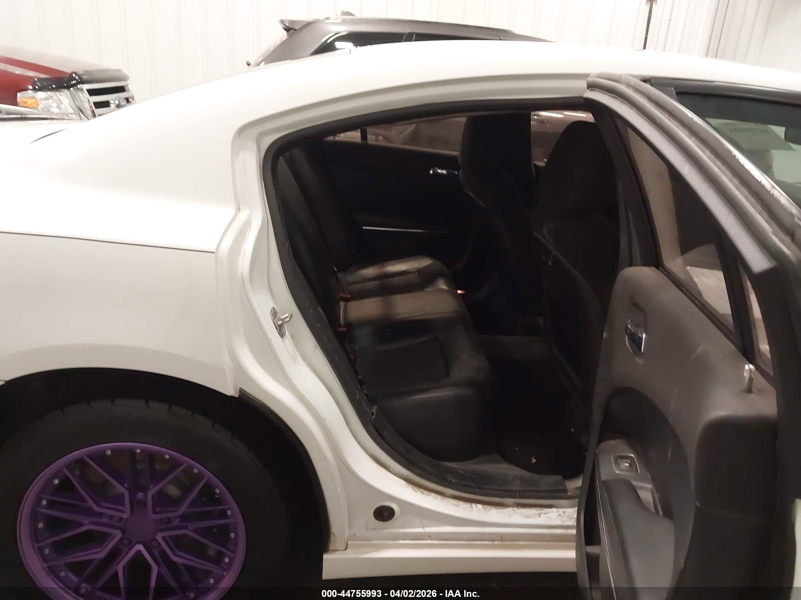 2012 Dodge Charger Police White vin: 2C3CDXAT7CH241688
