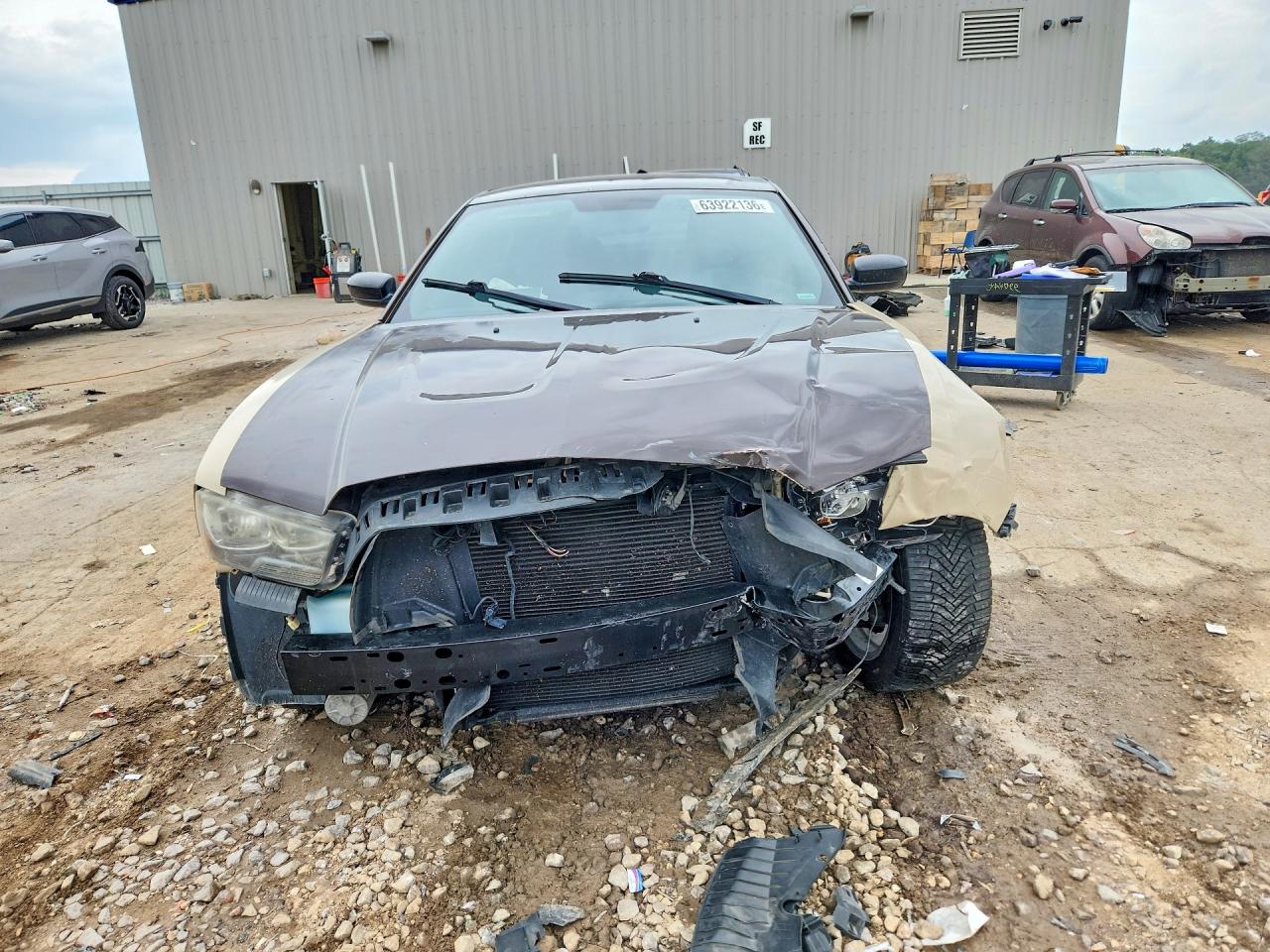 2012 Dodge Charger Police Two Tone vin: 2C3CDXAT7CH260869