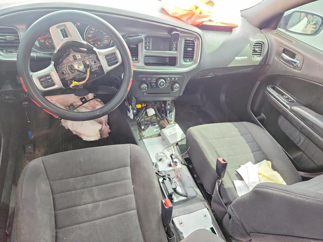 2014 Dodge Charger Police White vin: 2C3CDXAT7EH198909