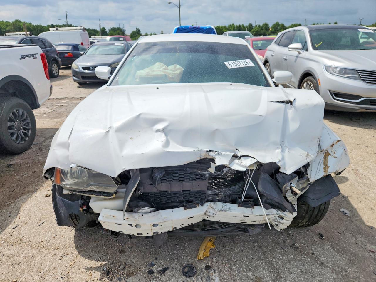 2014 Dodge Charger Police White vin: 2C3CDXAT7EH198909