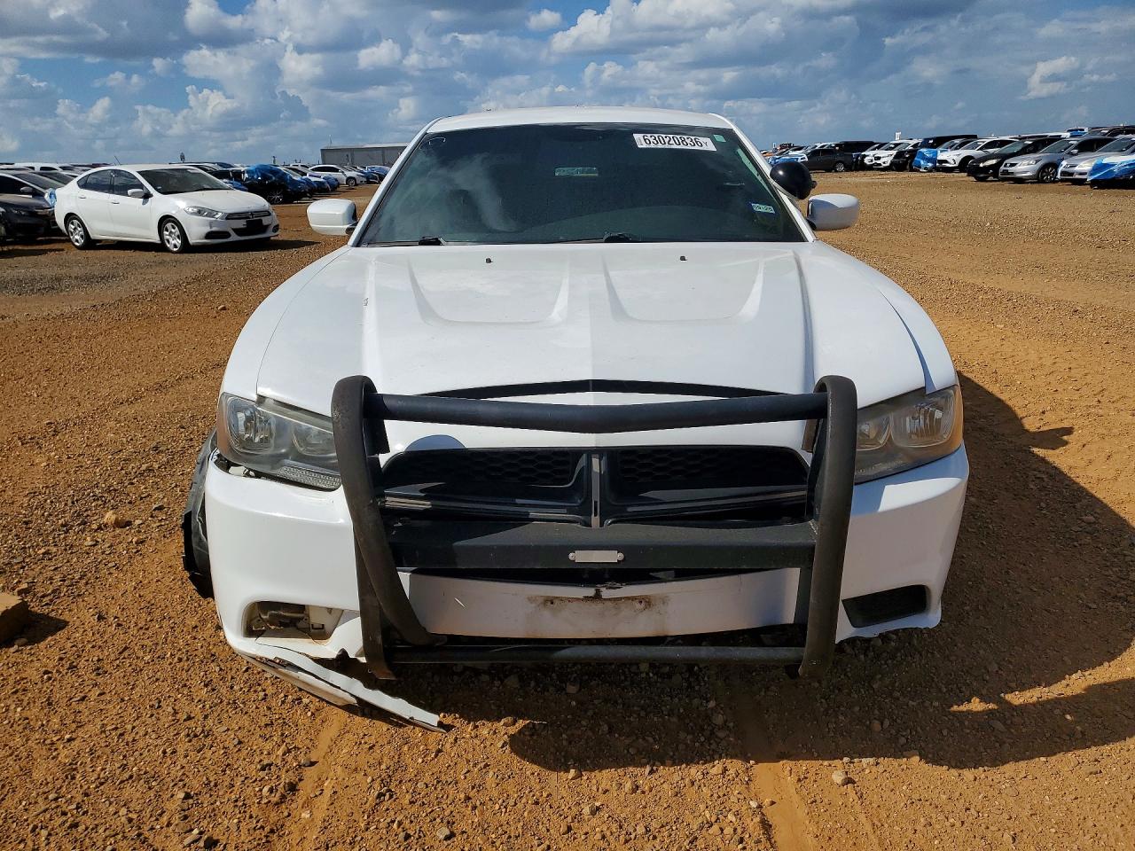 2014 Dodge Charger Police White vin: 2C3CDXAT7EH368119