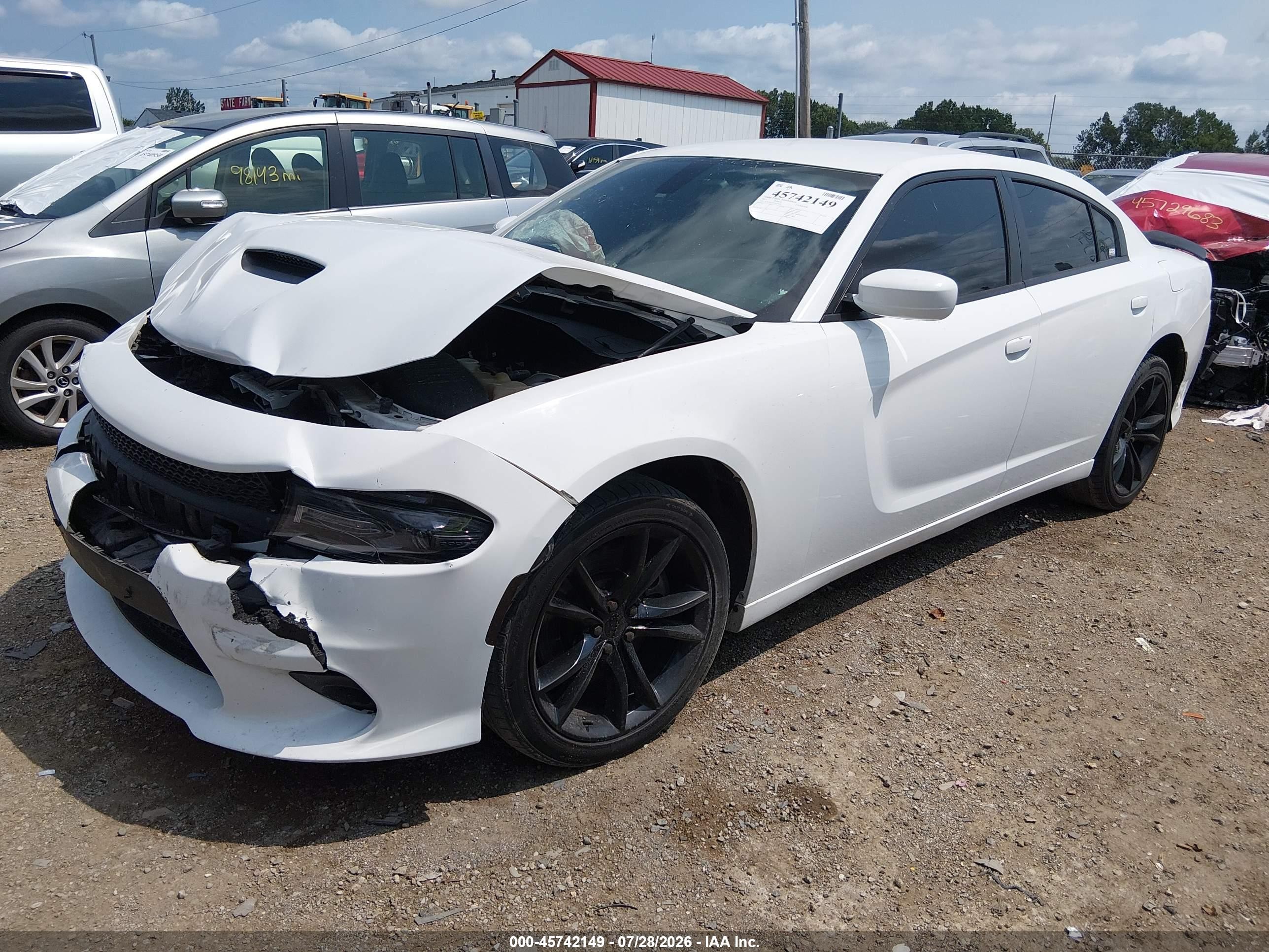 2015 Dodge Charger Police White vin: 2C3CDXAT7FH772345