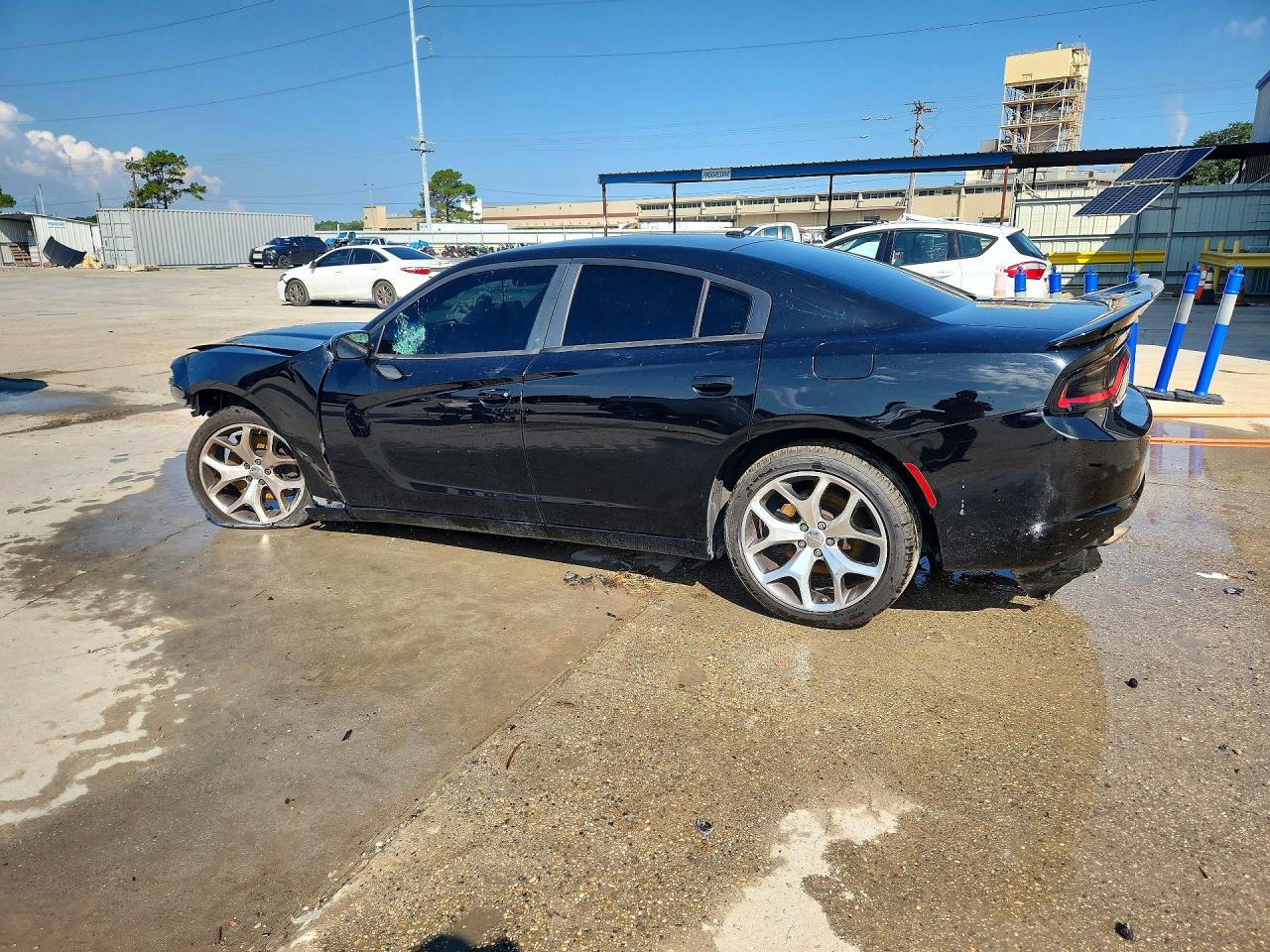 2015 Dodge Charger Police Black vin: 2C3CDXAT7FH777111