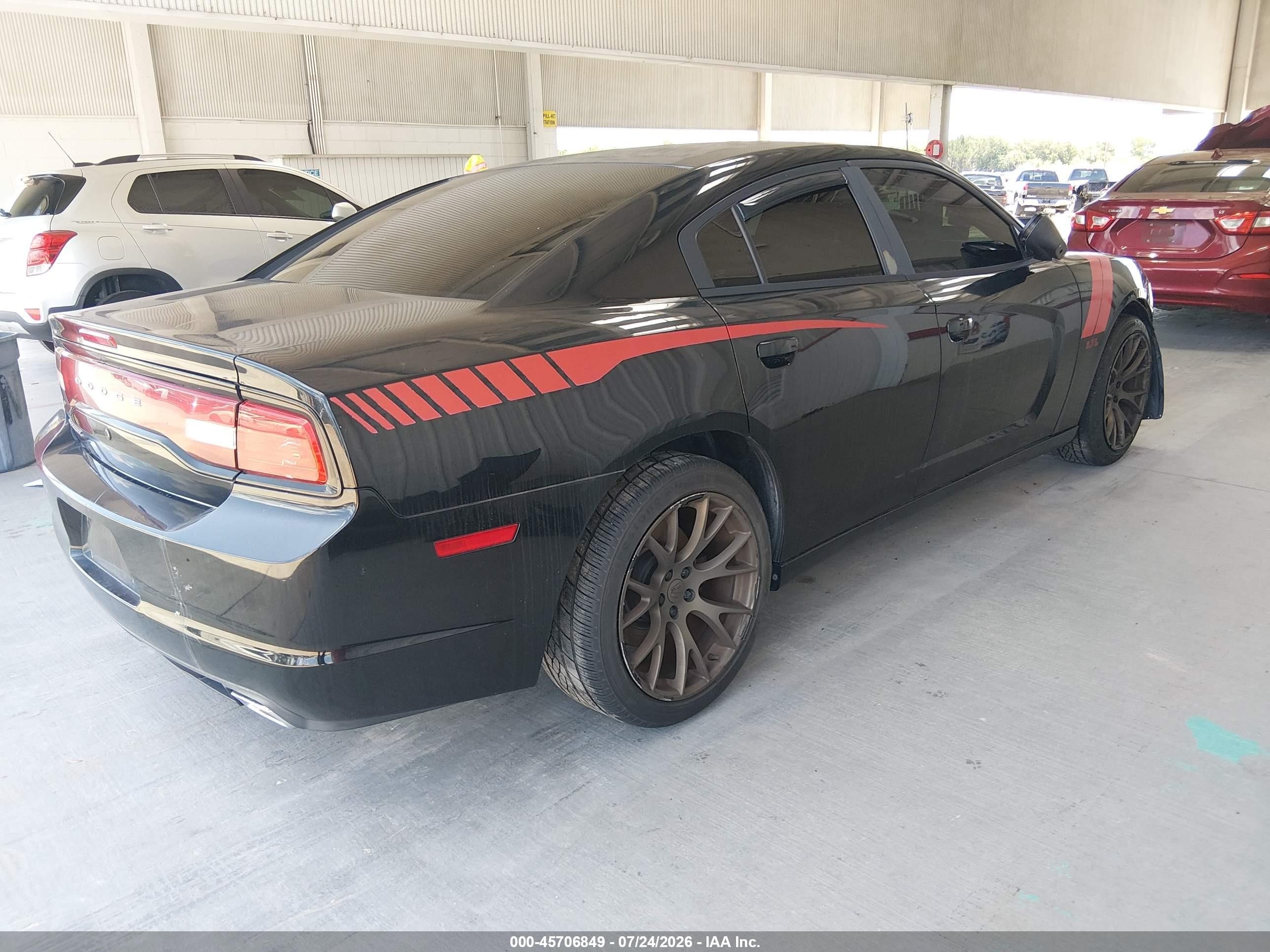 2013 Dodge Charger Police Black vin: 2C3CDXAT9DH642984