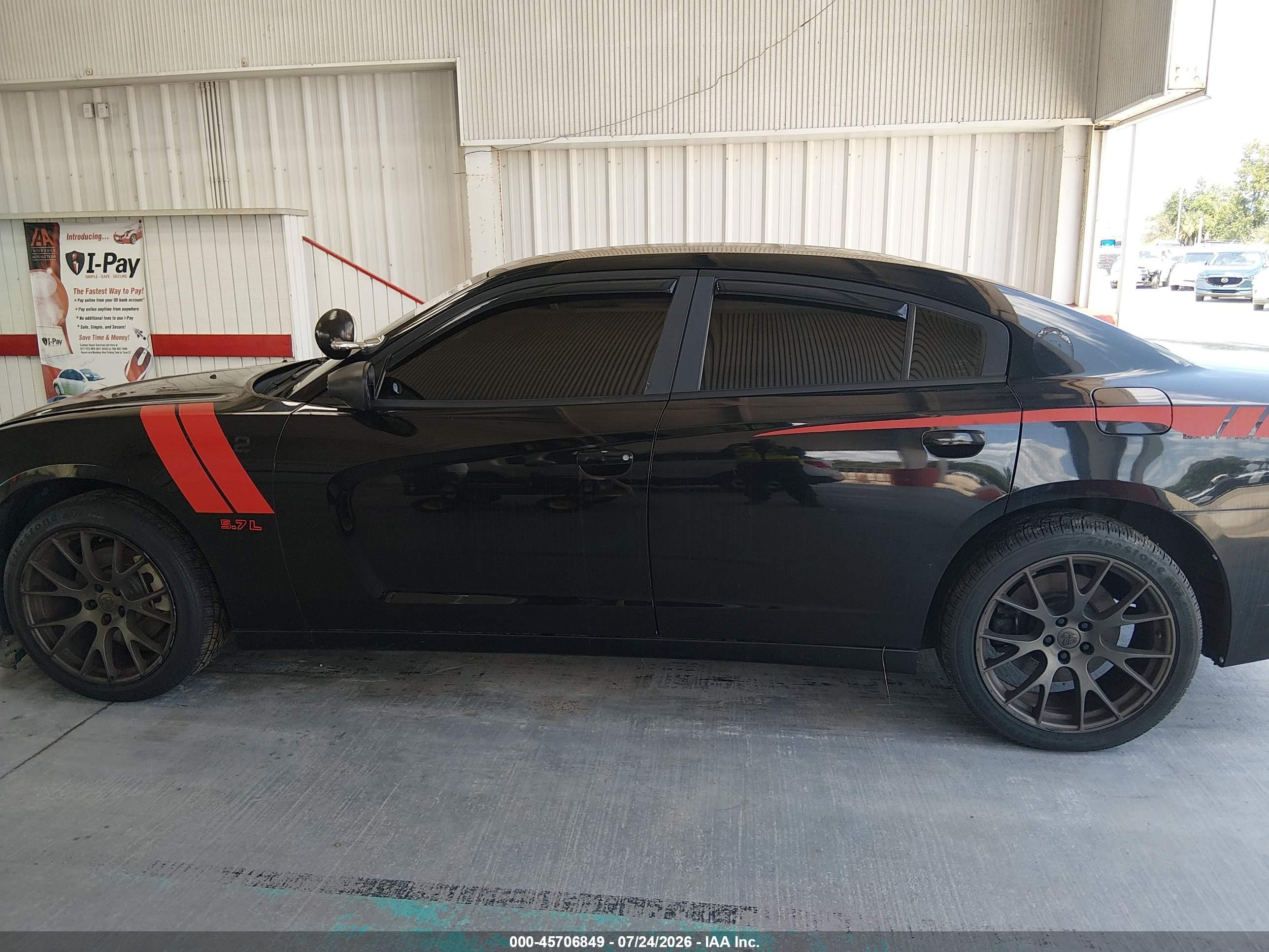 2013 Dodge Charger Police Black vin: 2C3CDXAT9DH642984