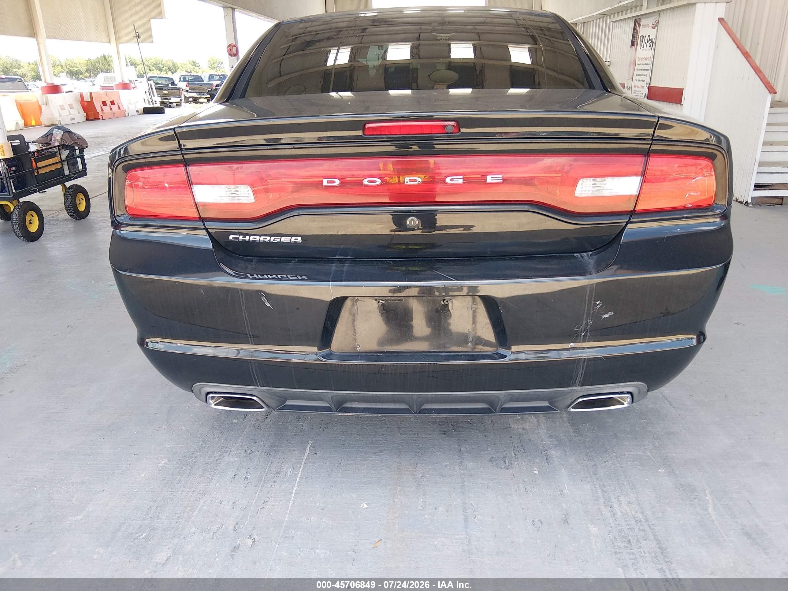 2013 Dodge Charger Police Black vin: 2C3CDXAT9DH642984