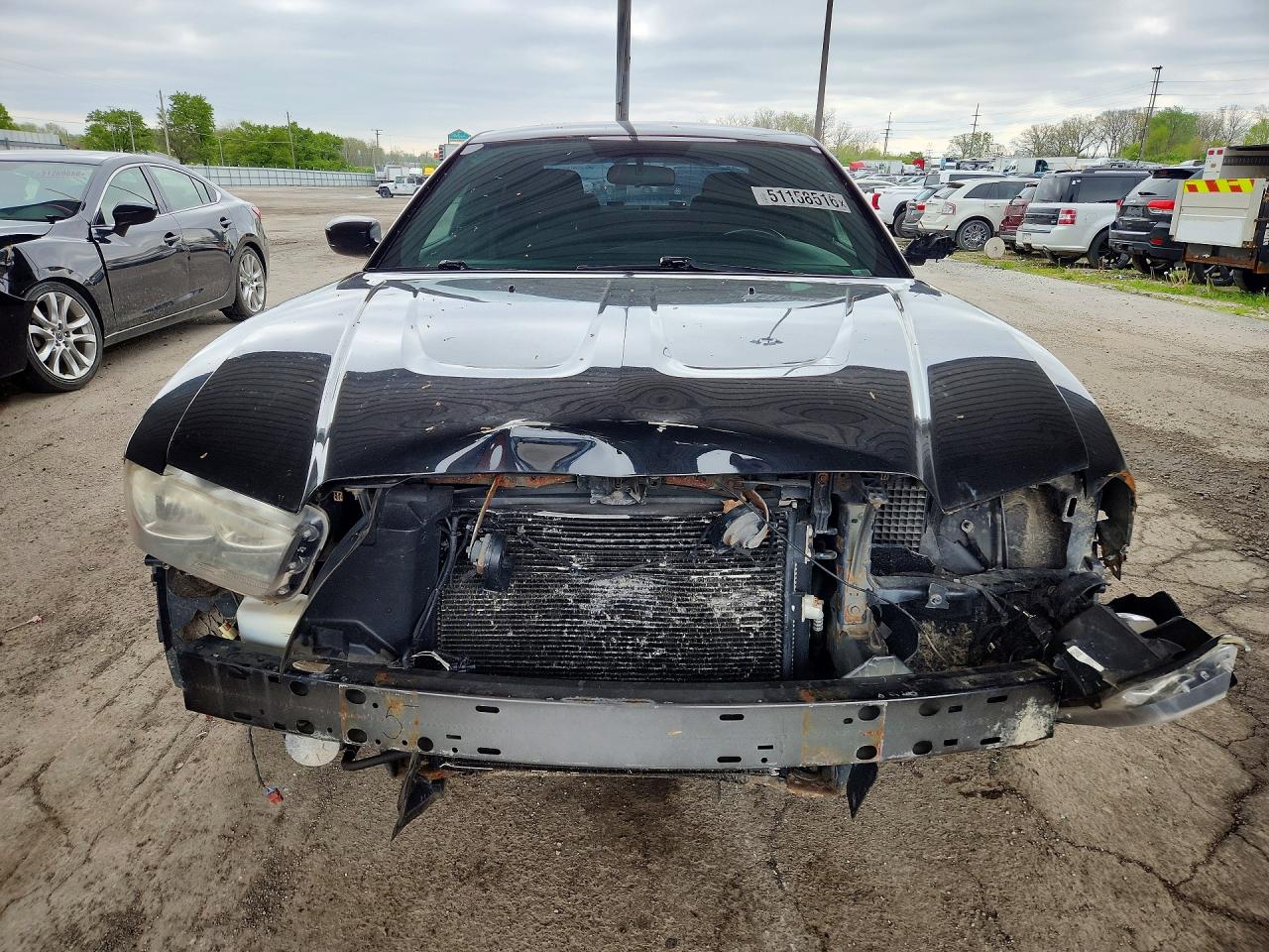 2013 Dodge Charger Police Black vin: 2C3CDXAT9DH694986