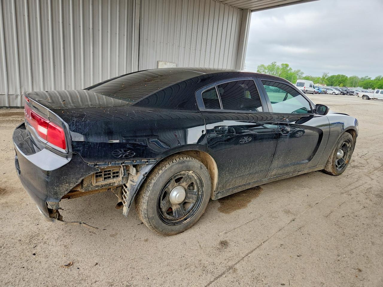 2013 Dodge Charger Police Black vin: 2C3CDXAT9DH694986
