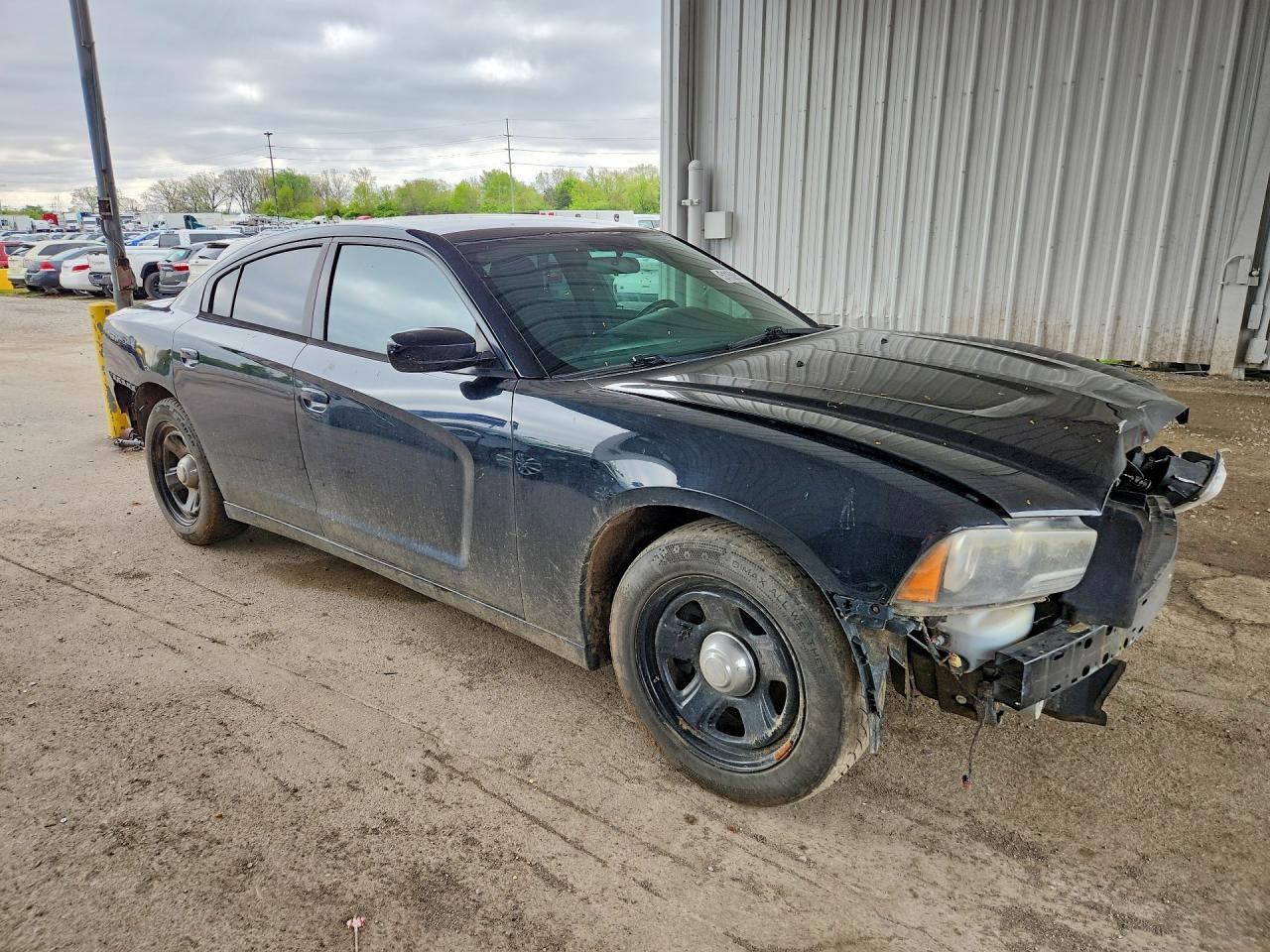 2013 Dodge Charger Police Black vin: 2C3CDXAT9DH694986
