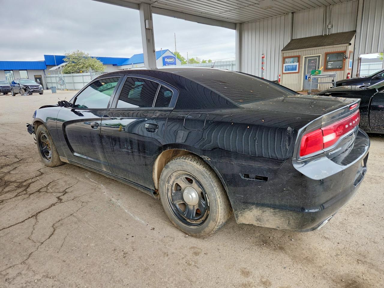 2013 Dodge Charger Police Black vin: 2C3CDXAT9DH694986