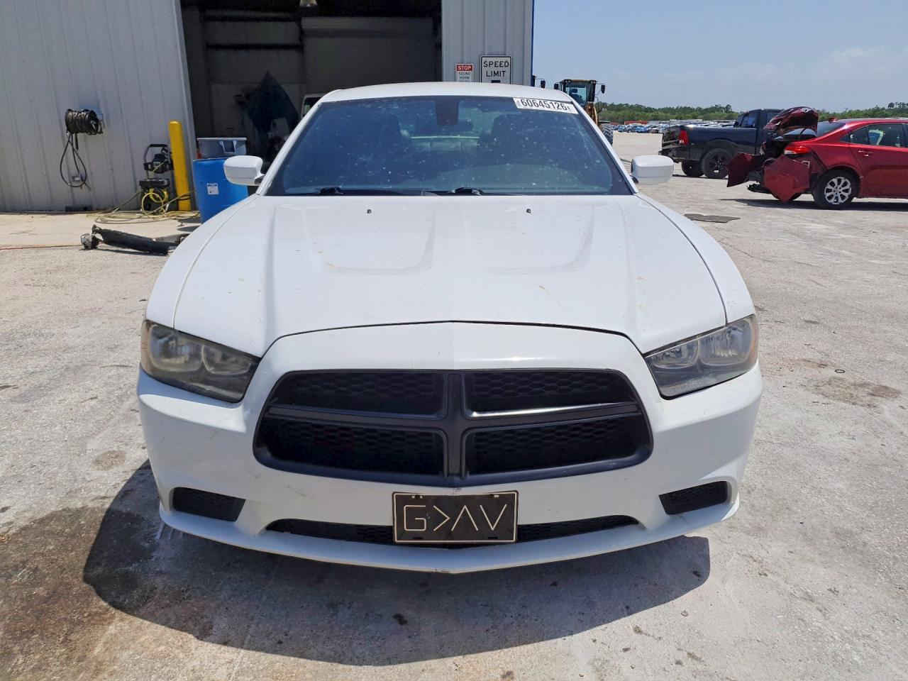 2013 Dodge Charger Police White vin: 2C3CDXAT9DH706909