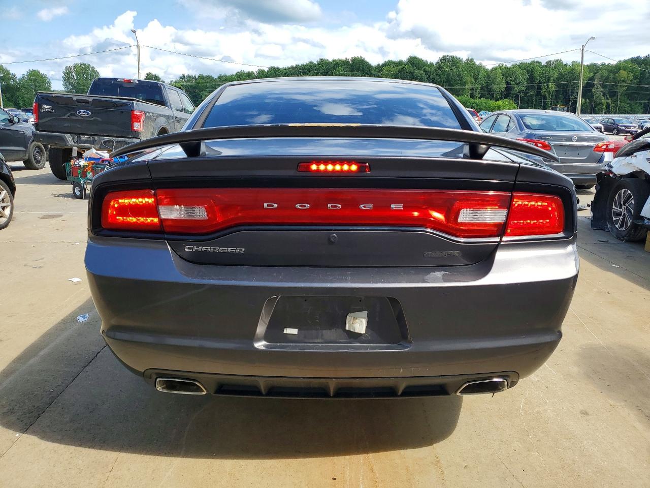 2013 Dodge Charger Police Gray vin: 2C3CDXAT9DH716291