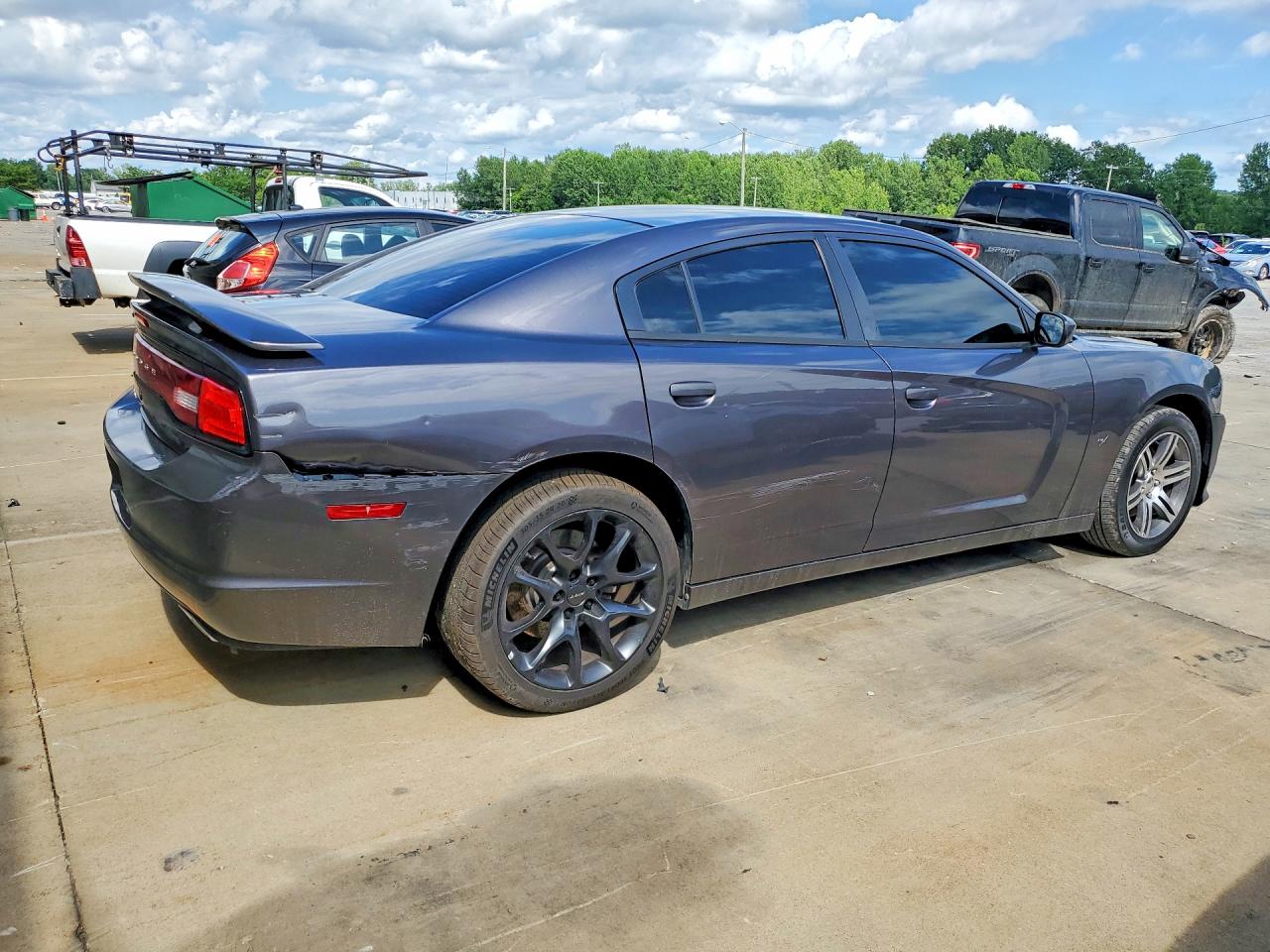 2013 Dodge Charger Police Gray vin: 2C3CDXAT9DH716291