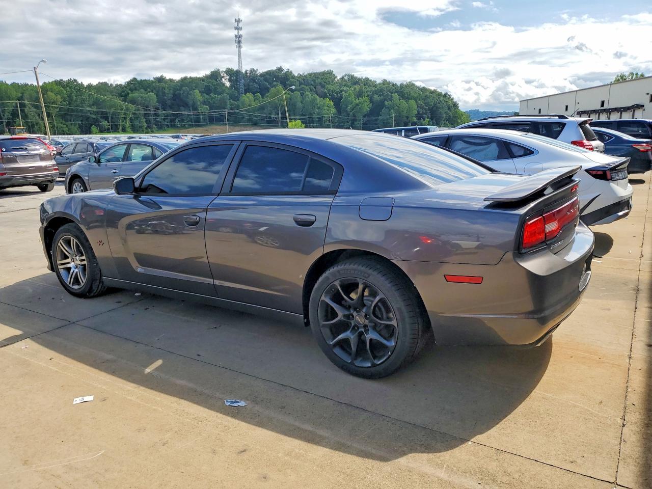 2013 Dodge Charger Police Gray vin: 2C3CDXAT9DH716291