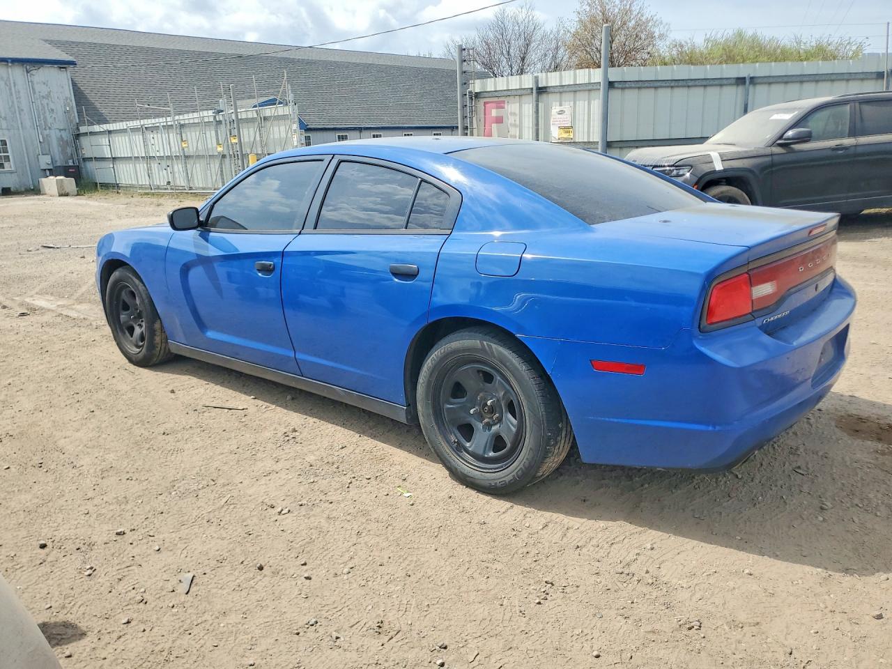 2013 Dodge Charger Police Blue vin: 2C3CDXAT9DH740753