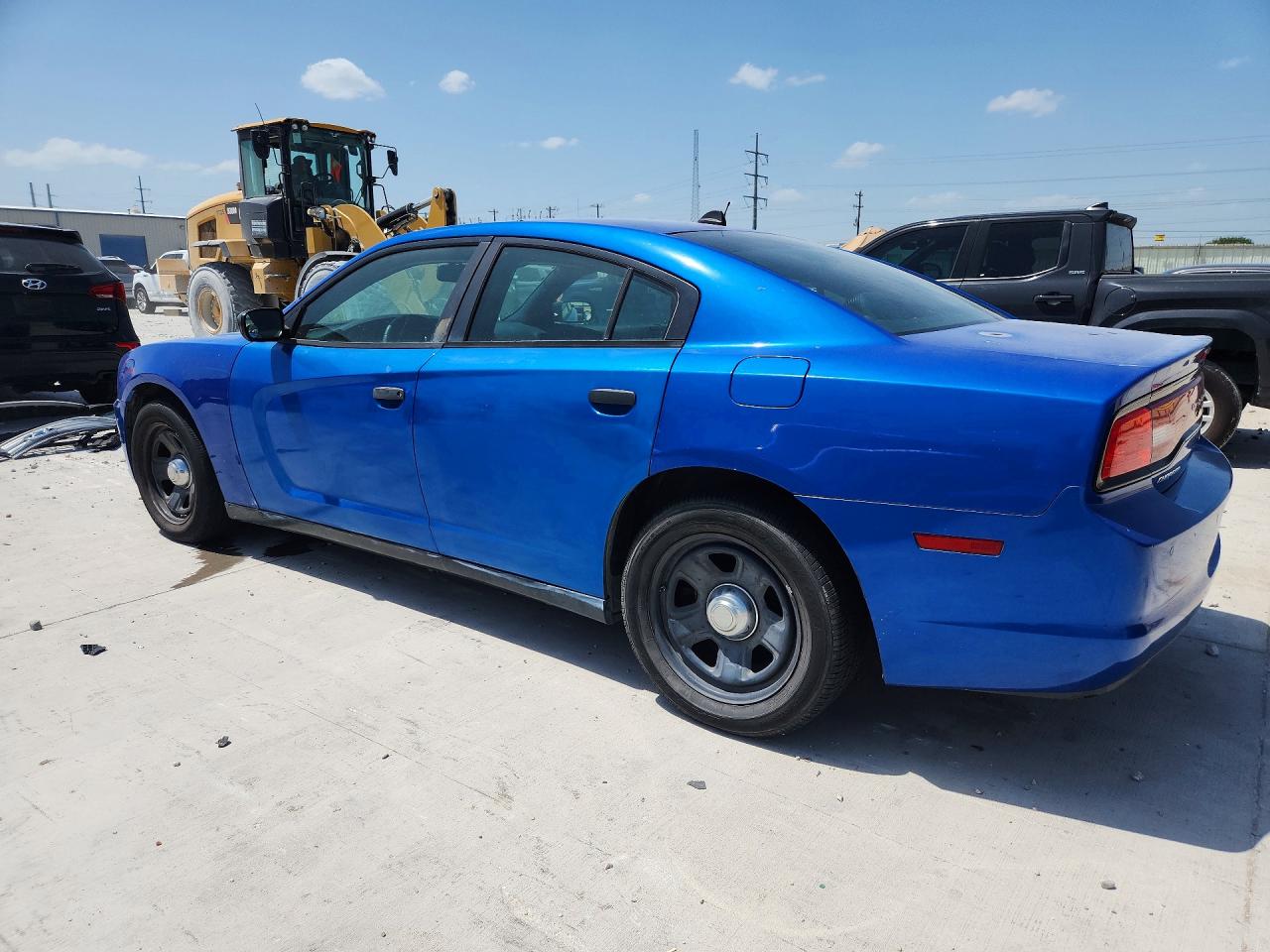 2014 Dodge Charger Police Blue vin: 2C3CDXAT9EH220327