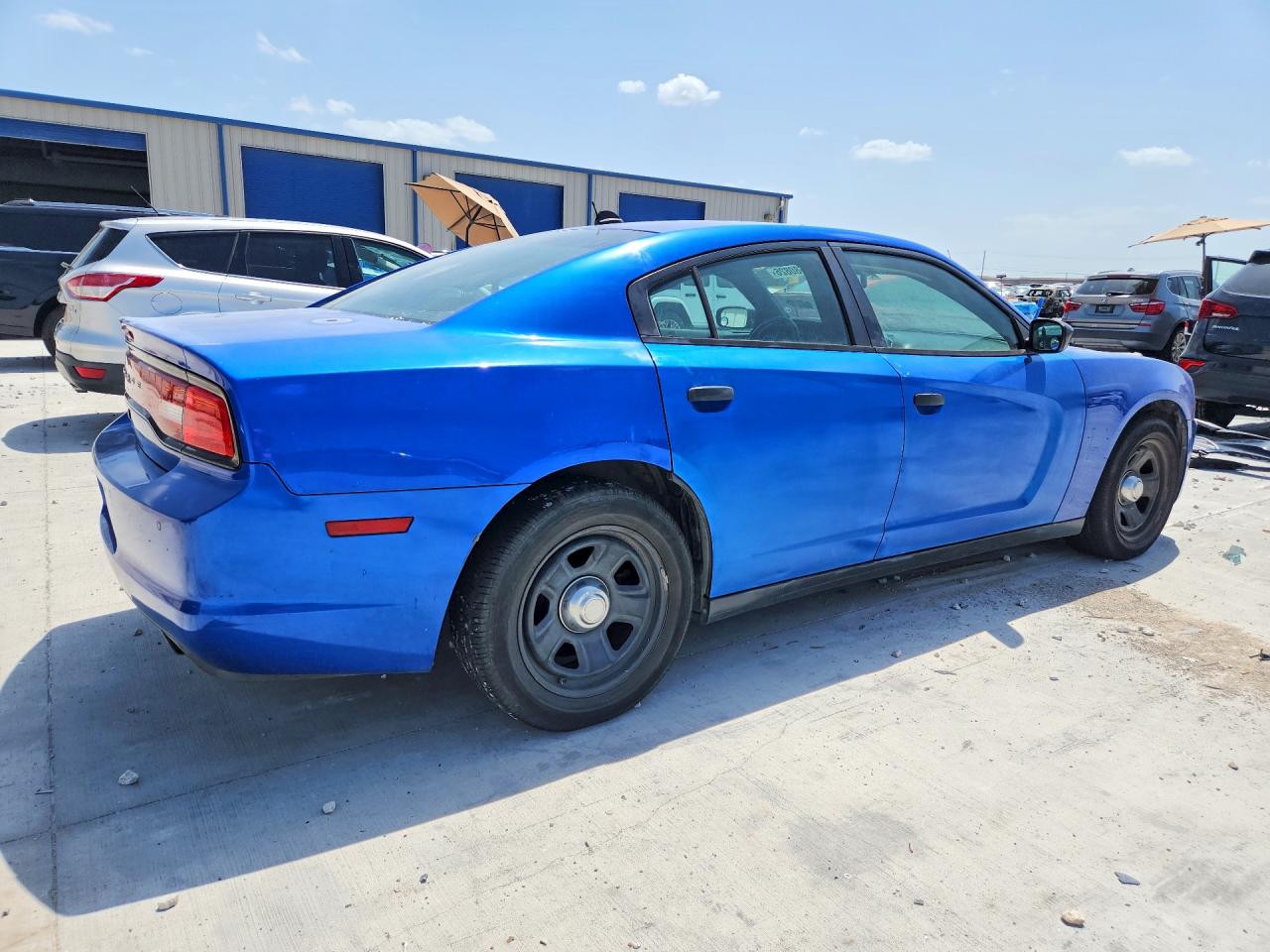 2014 Dodge Charger Police Blue vin: 2C3CDXAT9EH220327