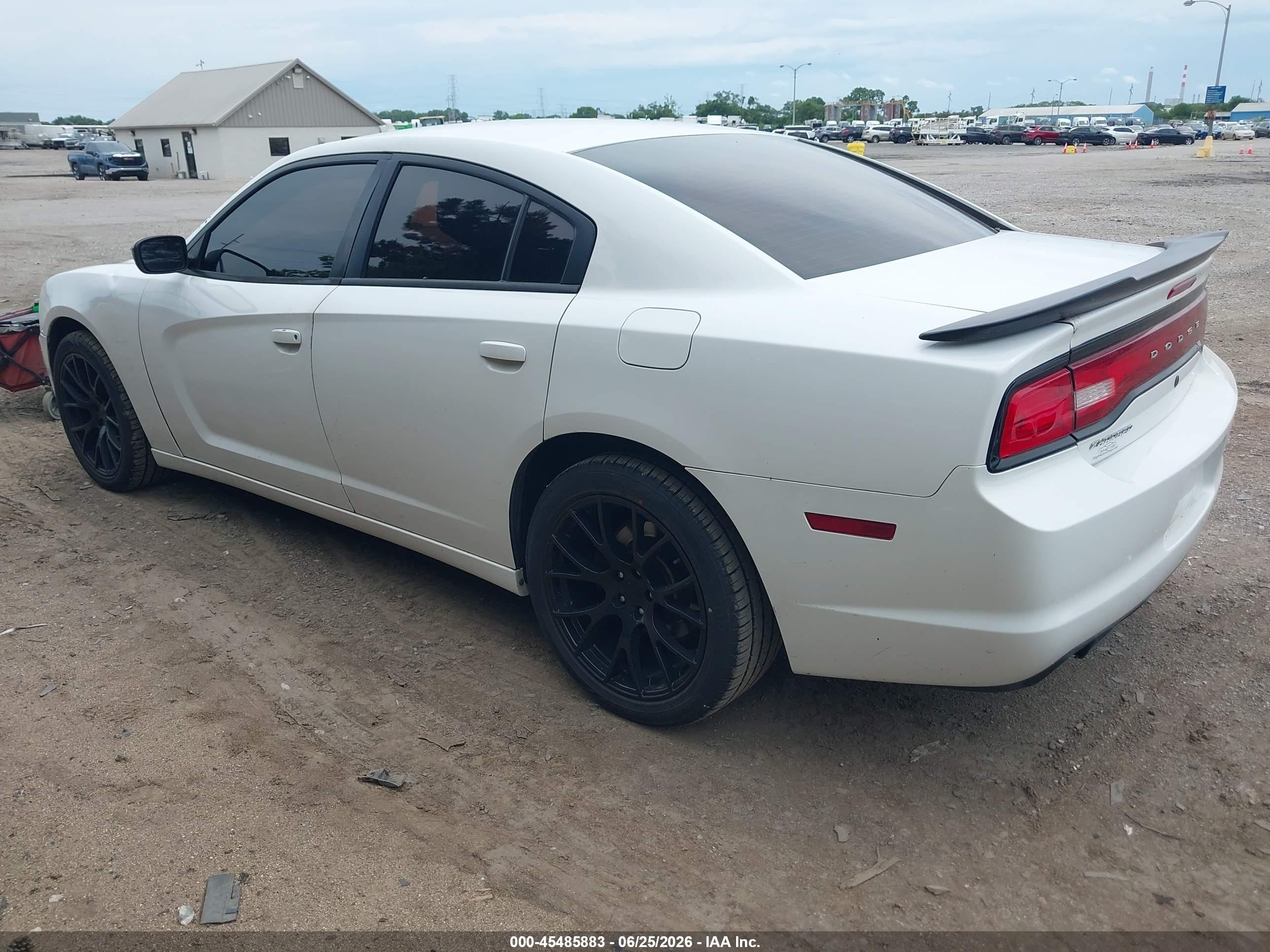 2014 Dodge Charger Police White vin: 2C3CDXAT9EH348471