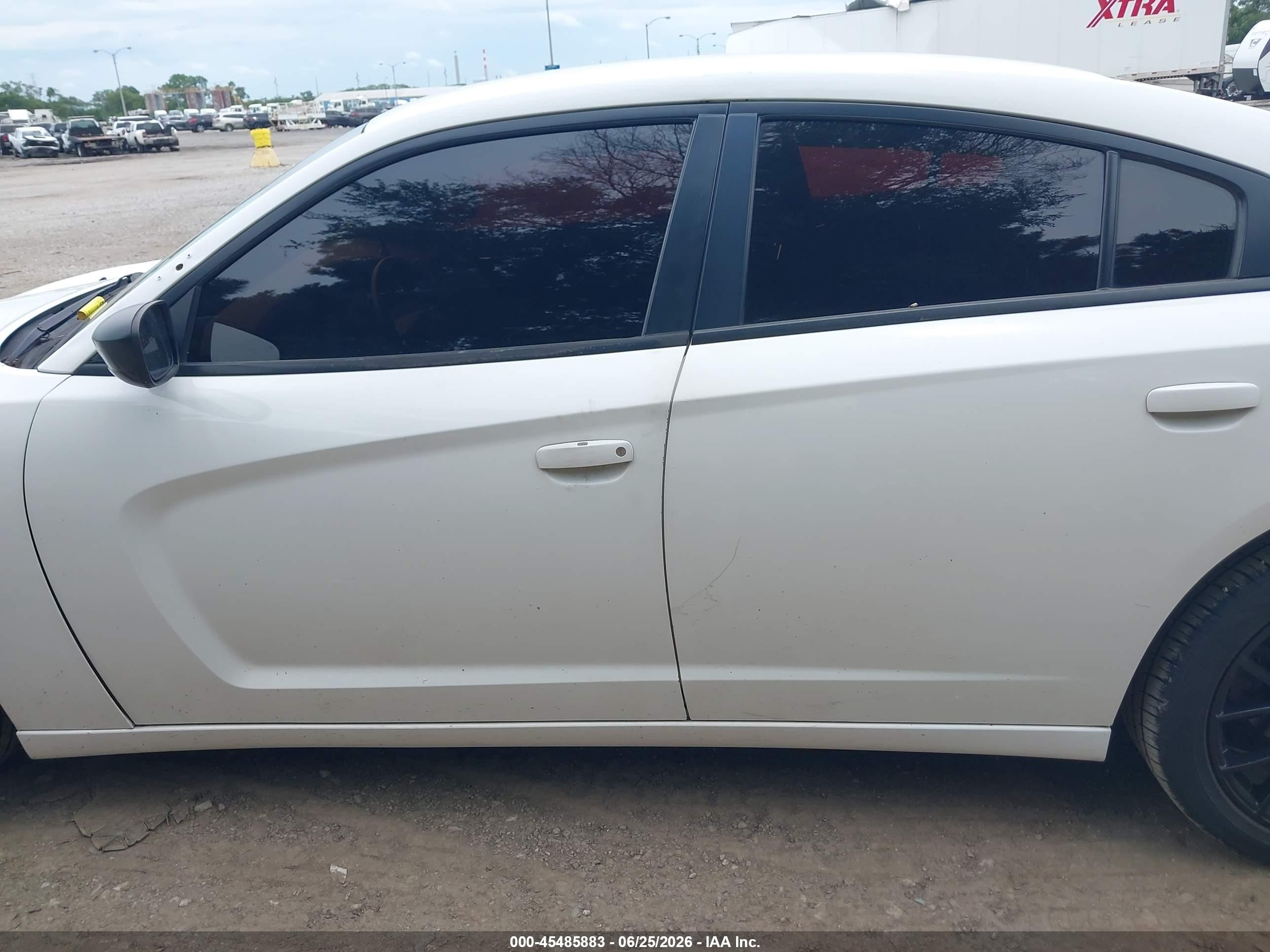 2014 Dodge Charger Police White vin: 2C3CDXAT9EH348471