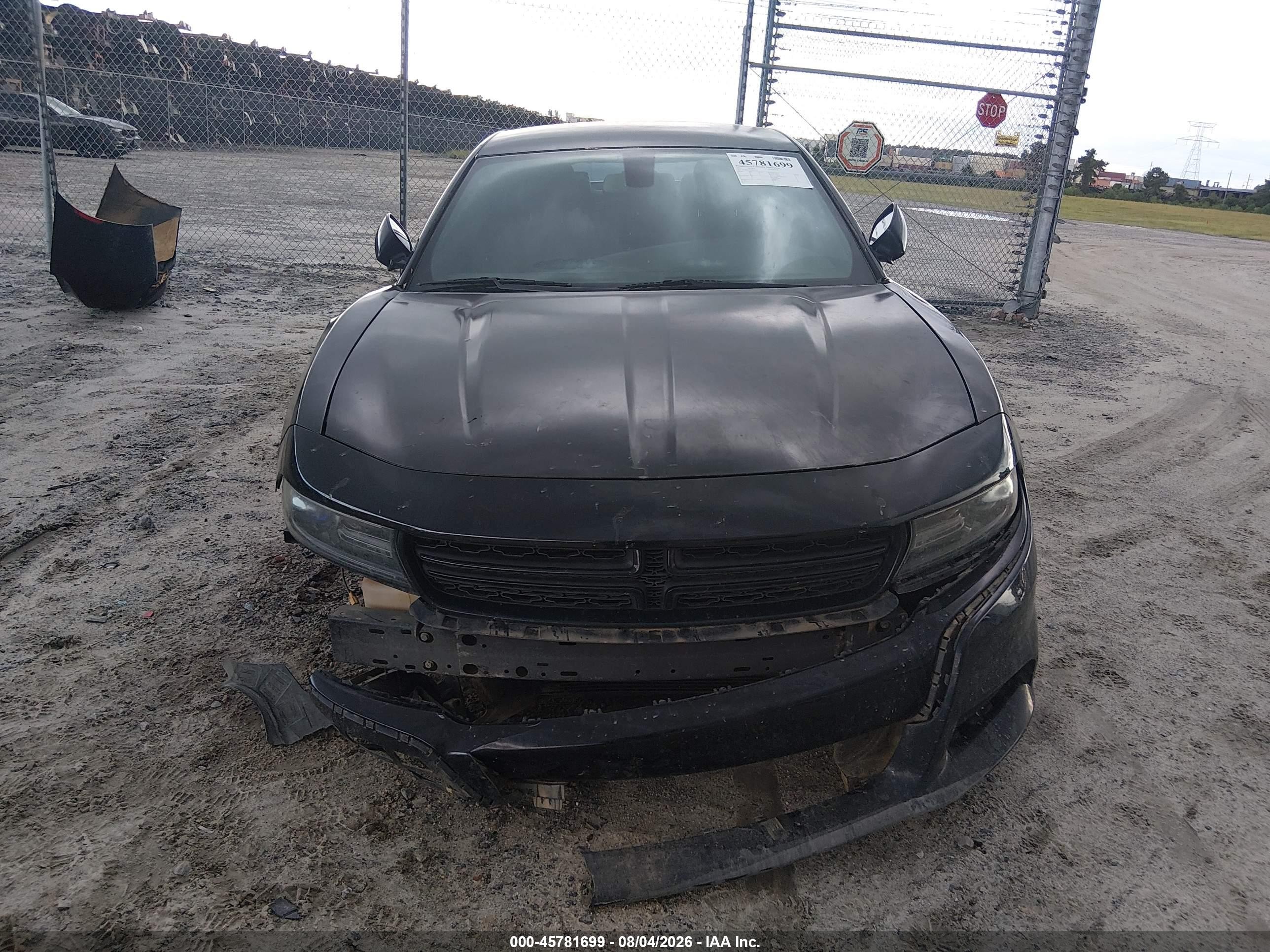 2015 Dodge Charger Police Black vin: 2C3CDXAT9FH871331