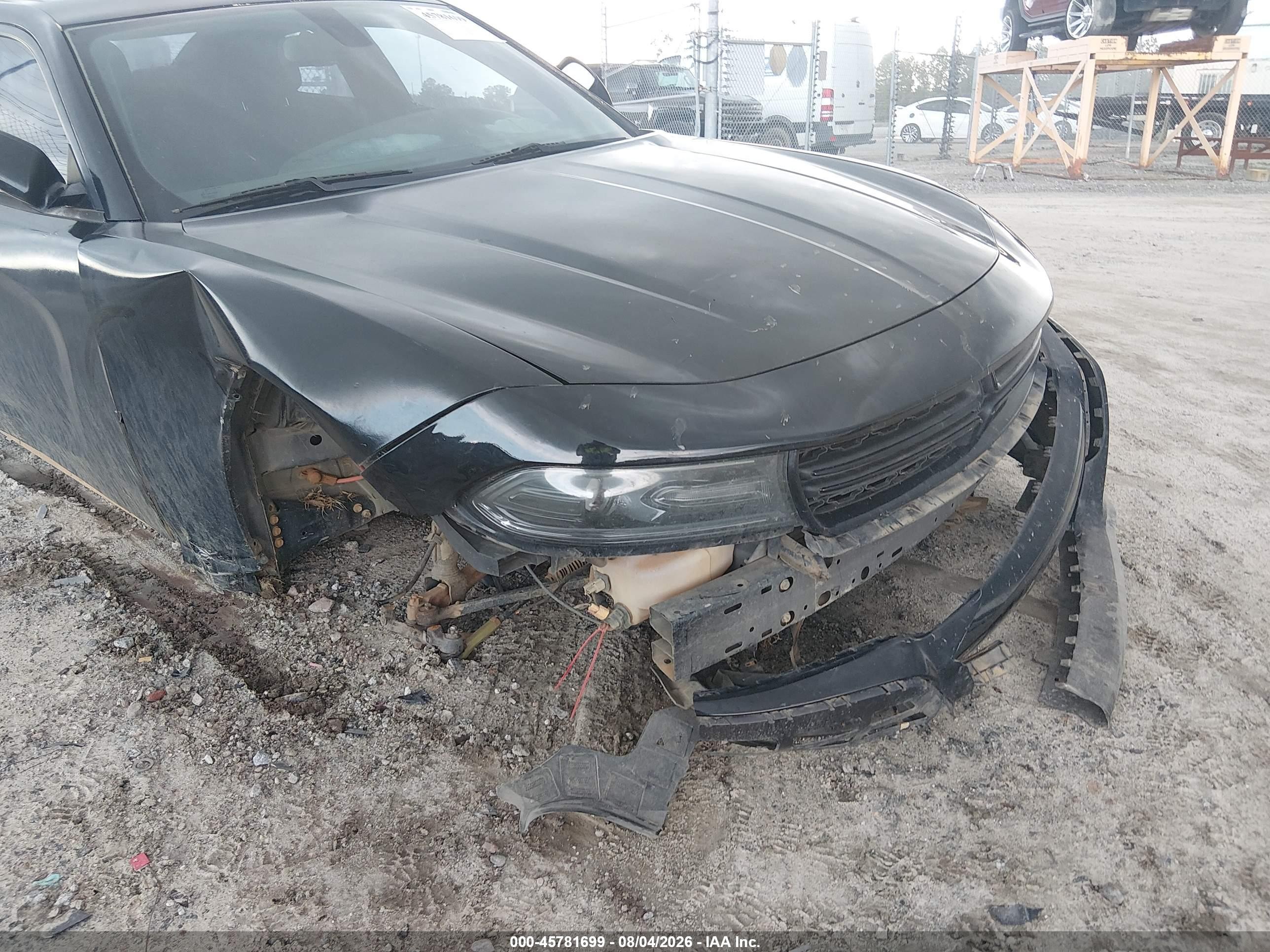 2015 Dodge Charger Police Black vin: 2C3CDXAT9FH871331