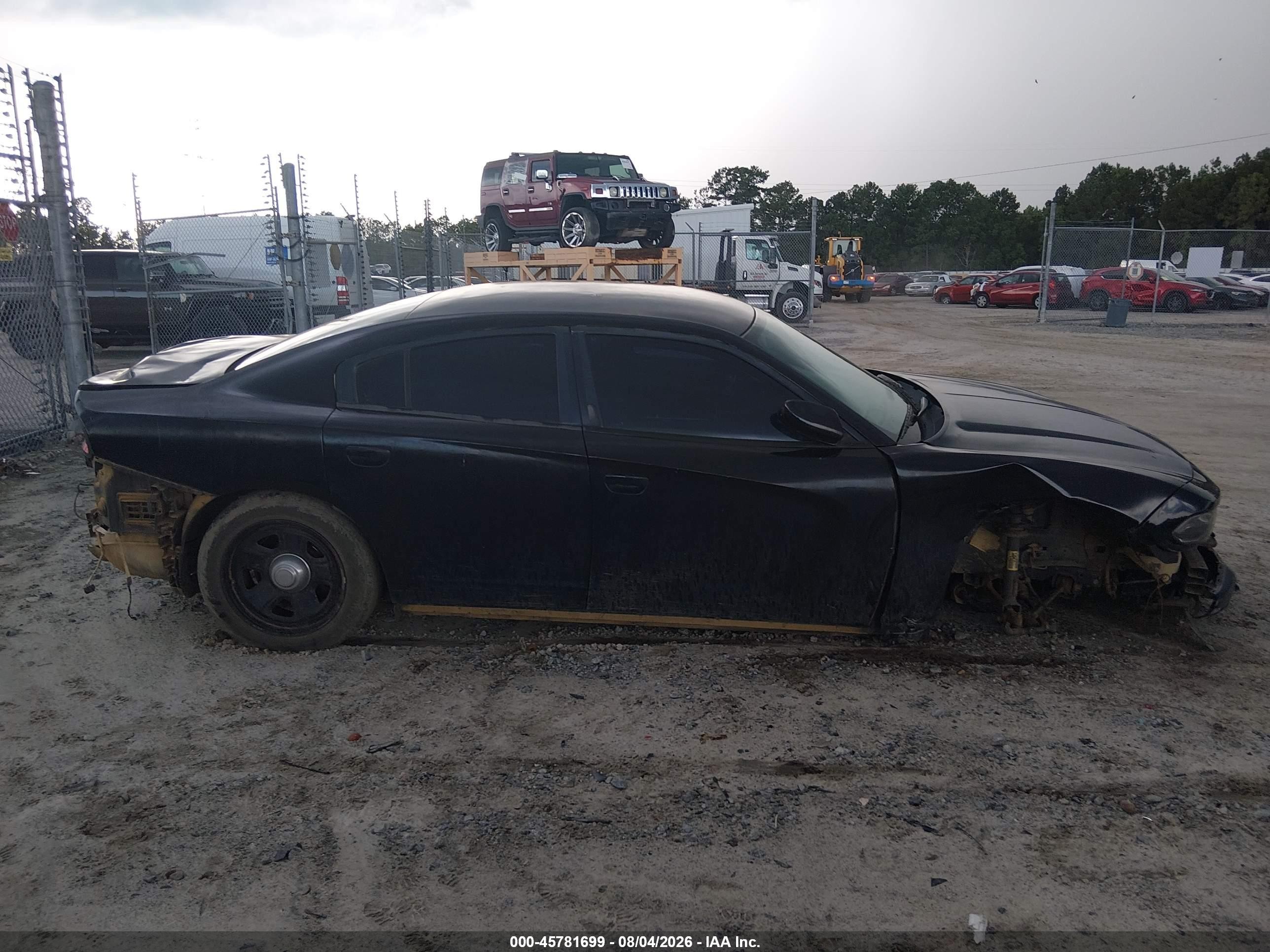 2015 Dodge Charger Police Black vin: 2C3CDXAT9FH871331
