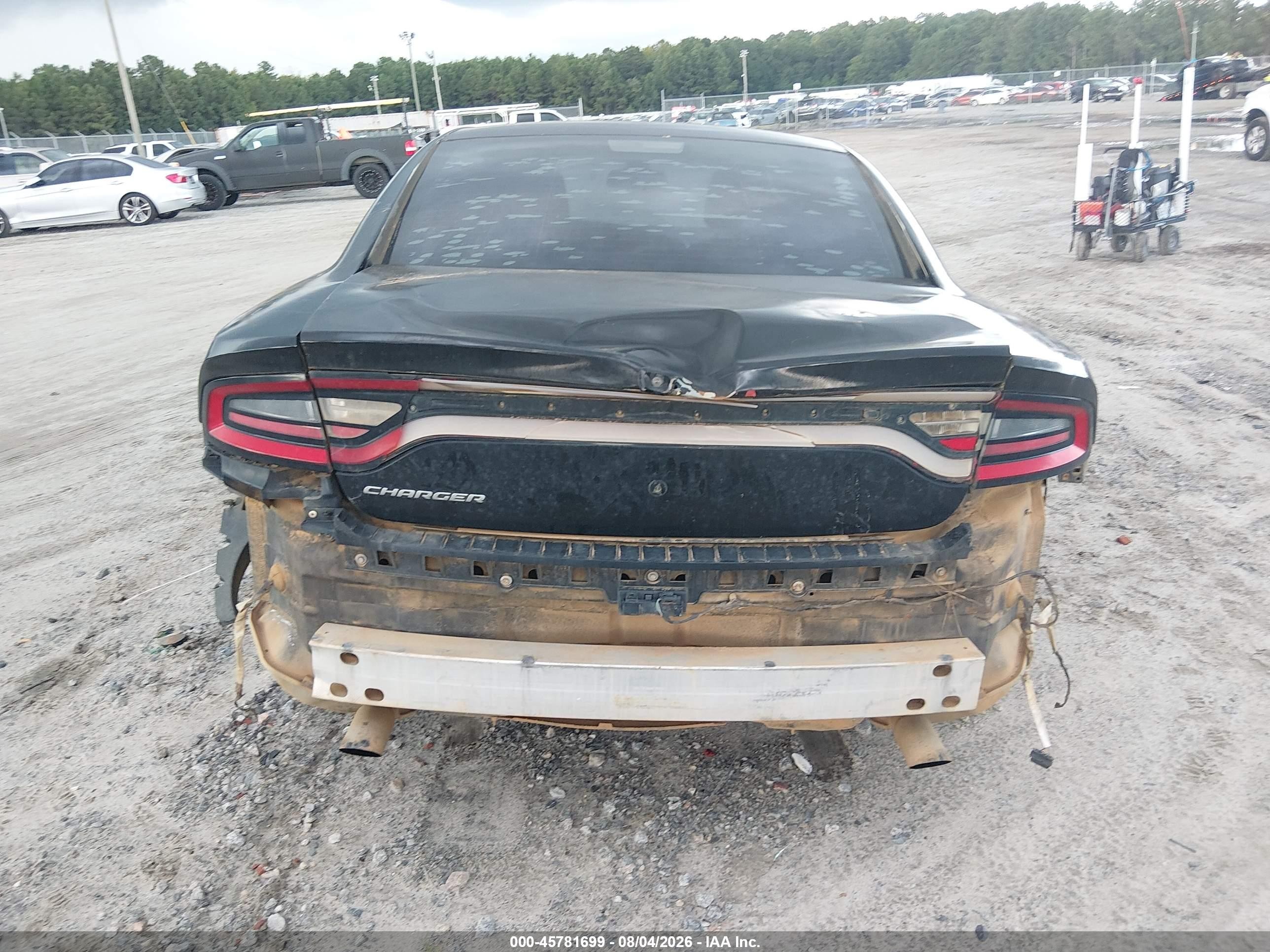 2015 Dodge Charger Police Black vin: 2C3CDXAT9FH871331