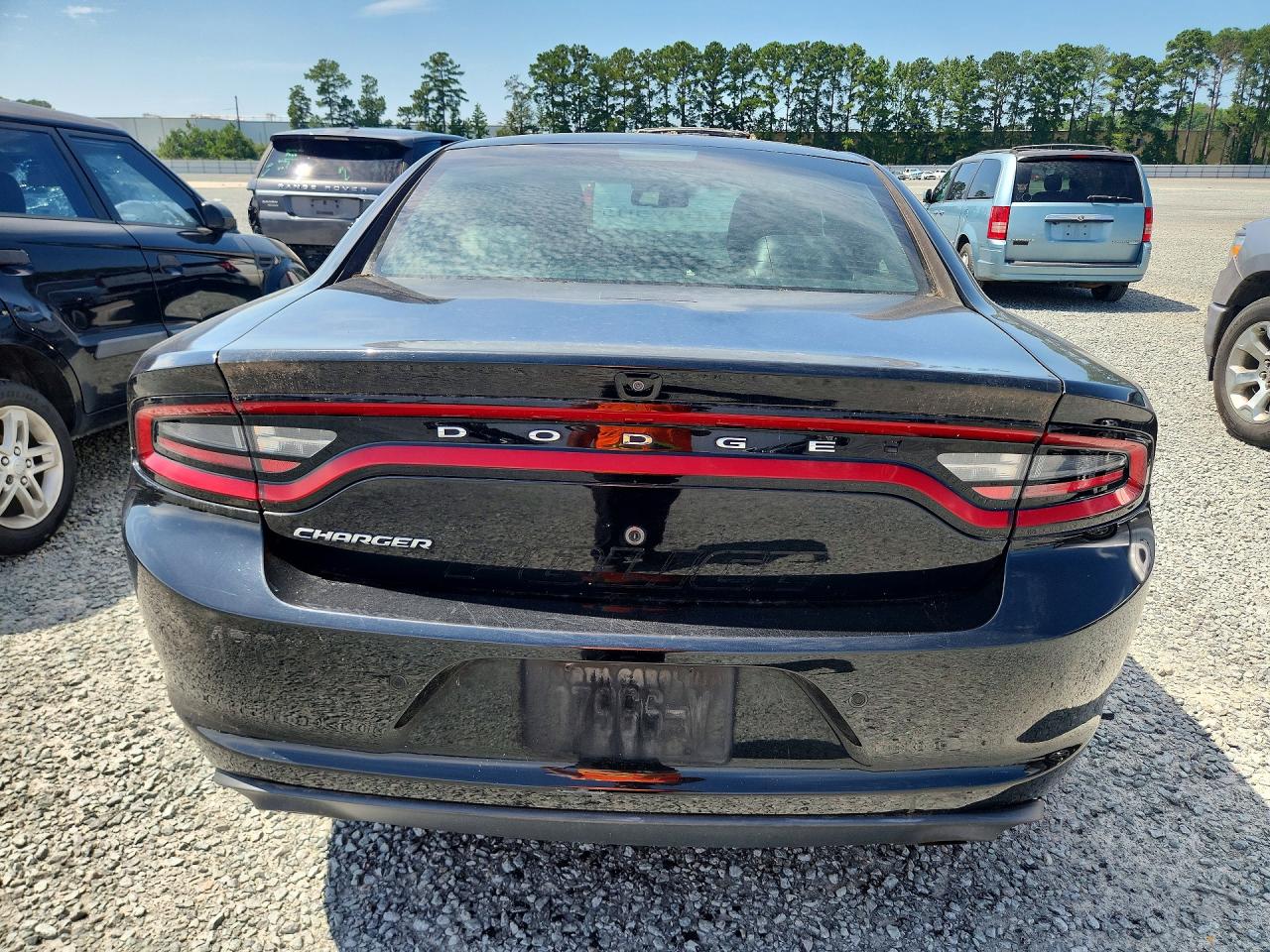 2017 Dodge Charger Police Black vin: 2C3CDXAT9HH630498