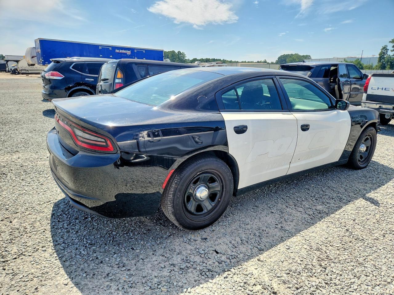 2017 Dodge Charger Police Black vin: 2C3CDXAT9HH630498