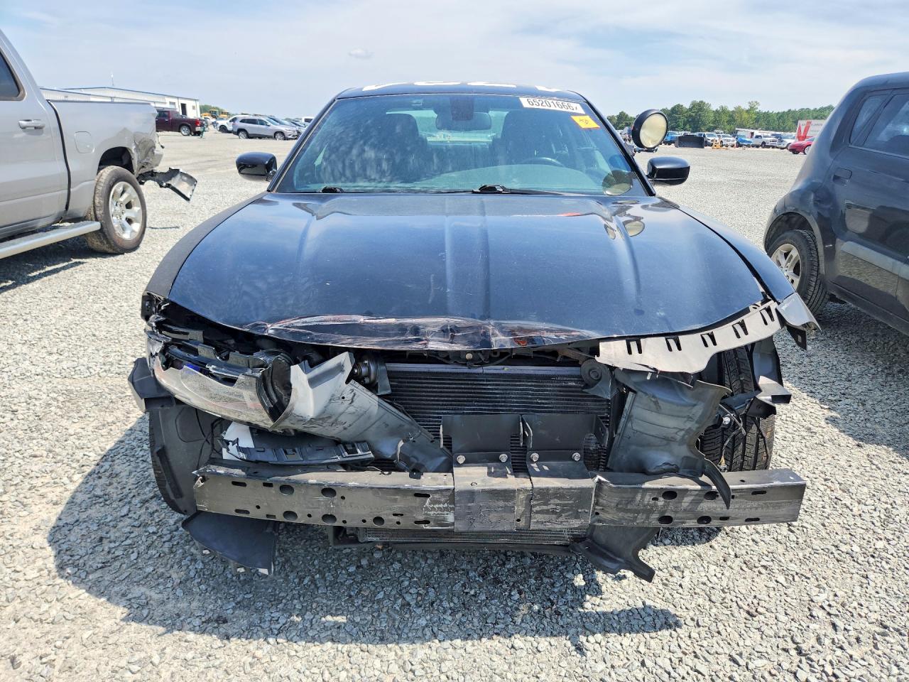 2017 Dodge Charger Police Black vin: 2C3CDXAT9HH630498