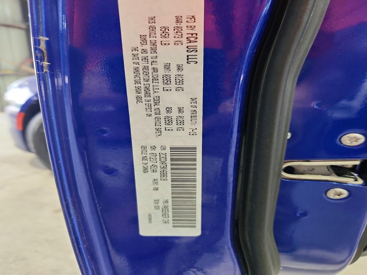 2019 Dodge Charger Police Blue vin: 2C3CDXAT9KH688618