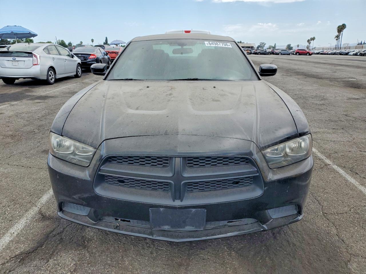 2014 Dodge Charger Police Black vin: 2C3CDXATXEH191047